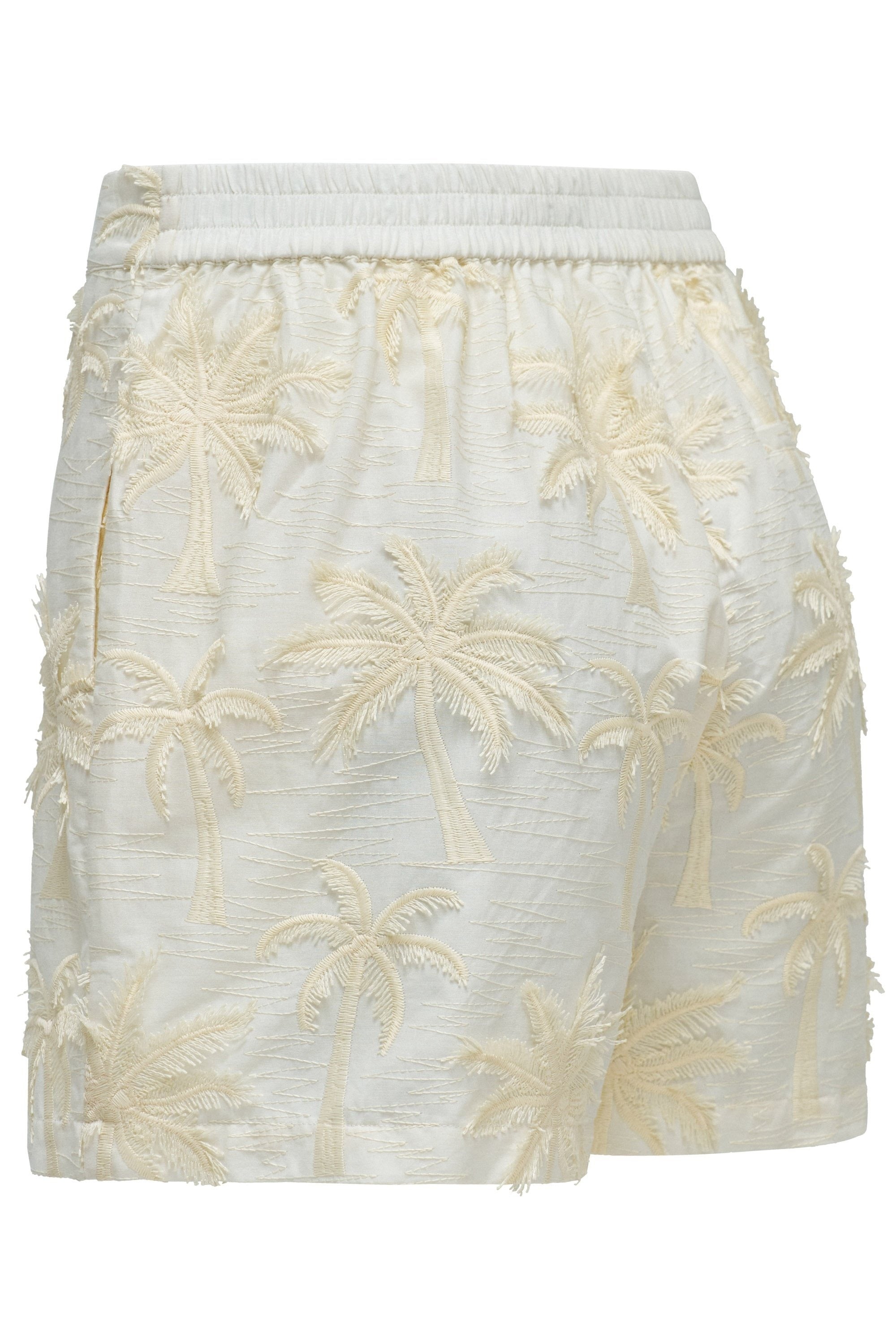 Short Textured 3D Fabric Effect in Light Pearl V1 Shorts Salsa Jeans