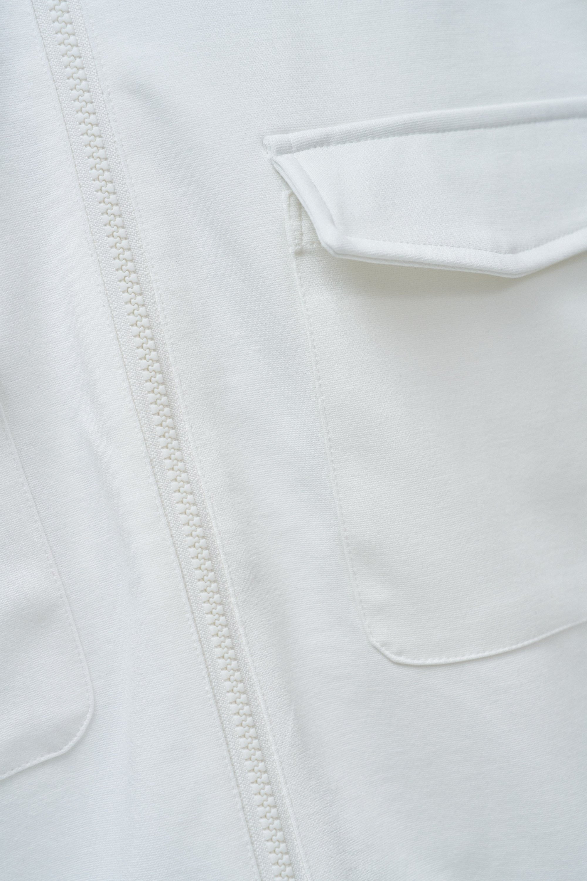 Ensemble overshirt interlock en Light Pearl V2