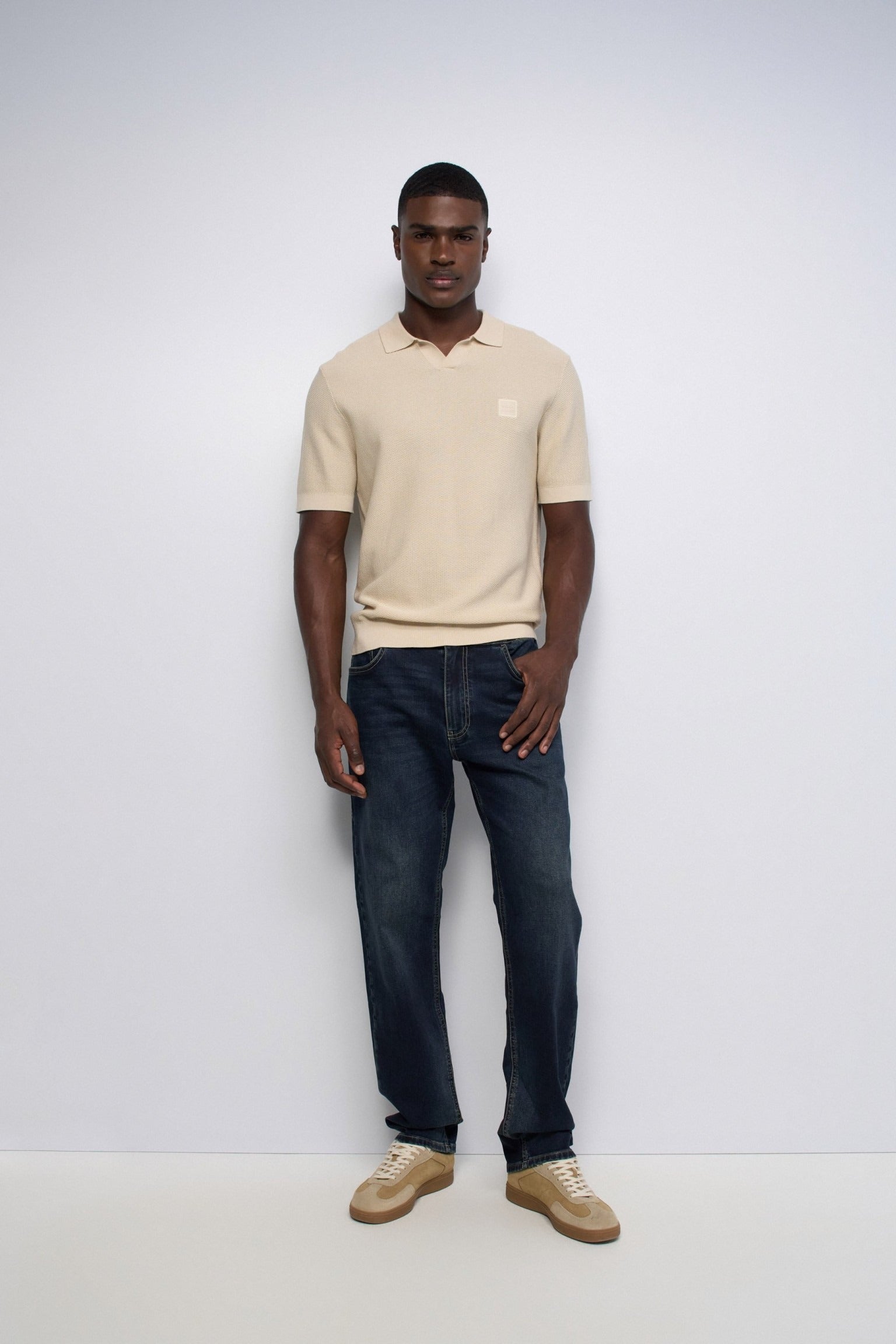 S-Active Joggers in Medium Light Jeans Salsa Jeans