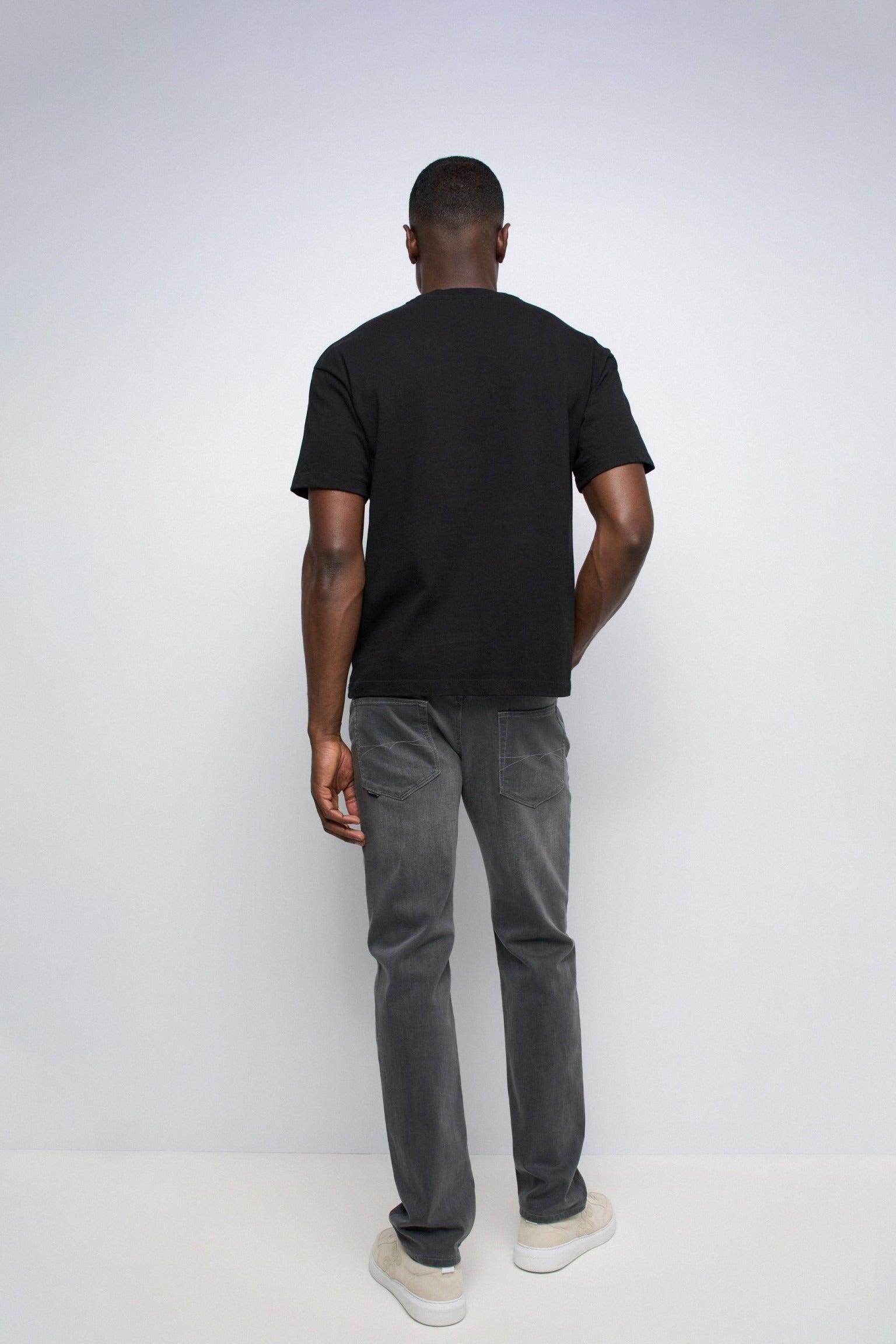 S-Active Joggers in Light Grey Jeans Salsa Jeans