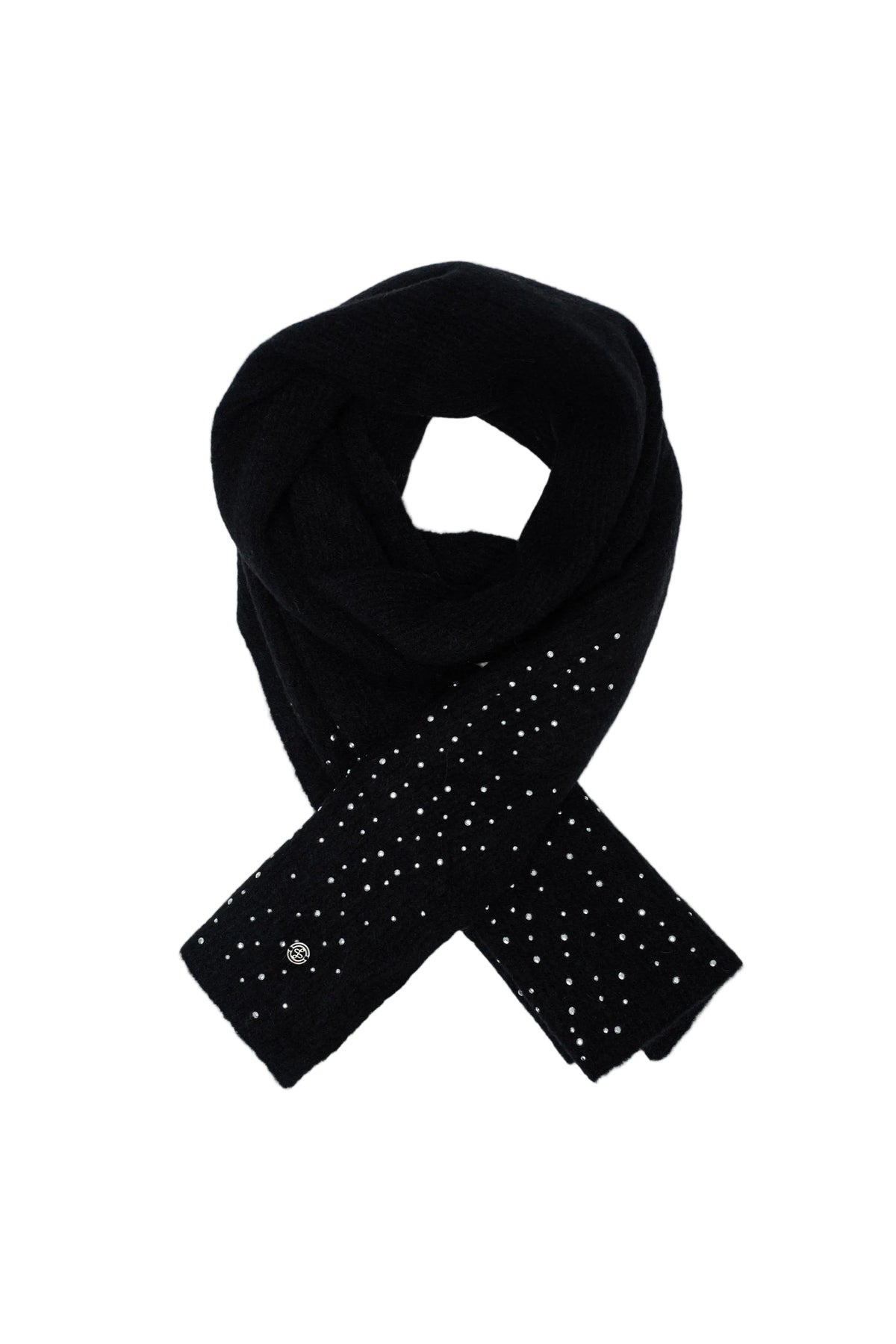 Schal mit Fantasy Print in Black Schals Salsa Jeans