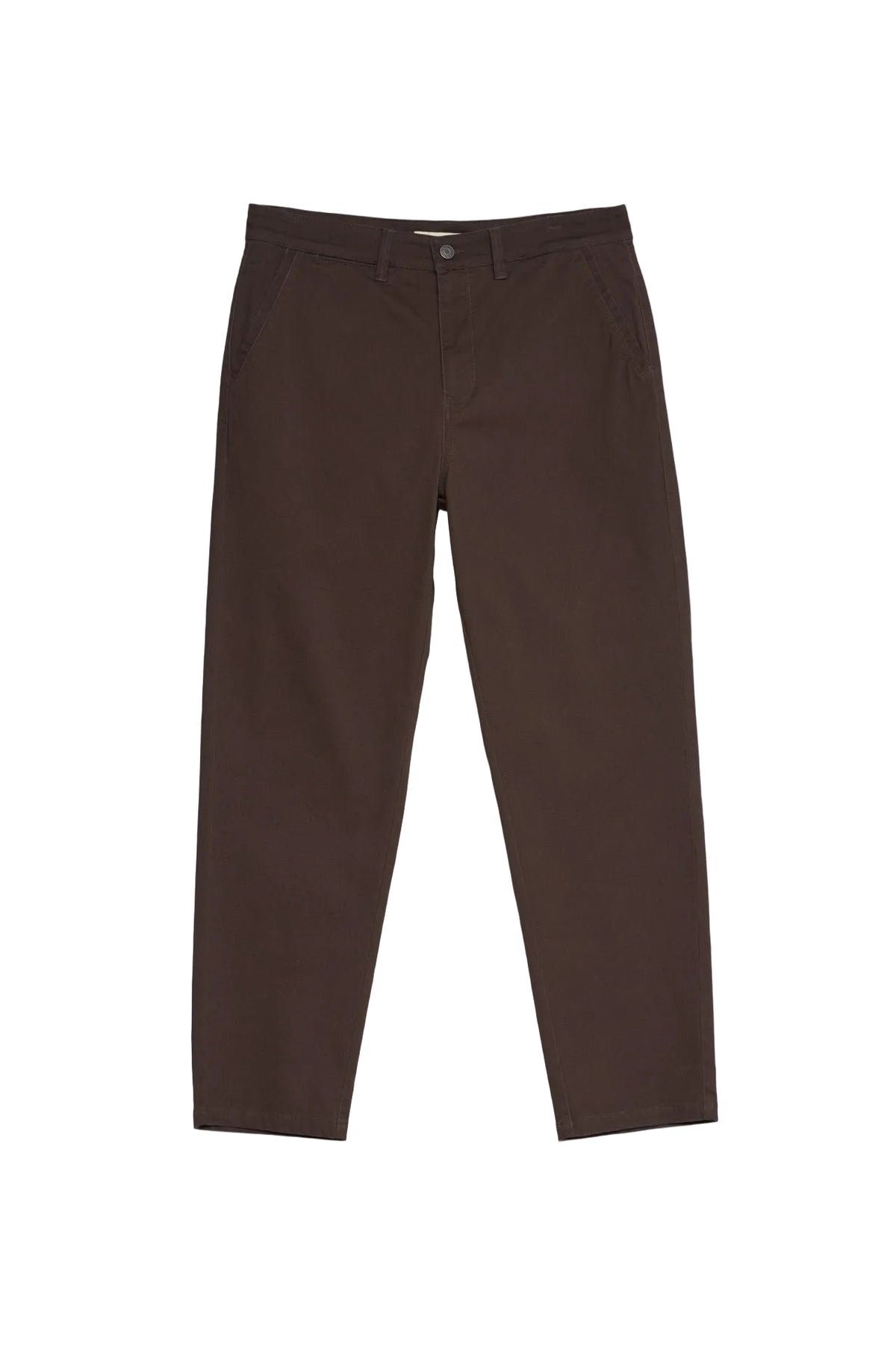 Relaxed Fit Chinohose in Dark Brown Hosen Salsa Jeans