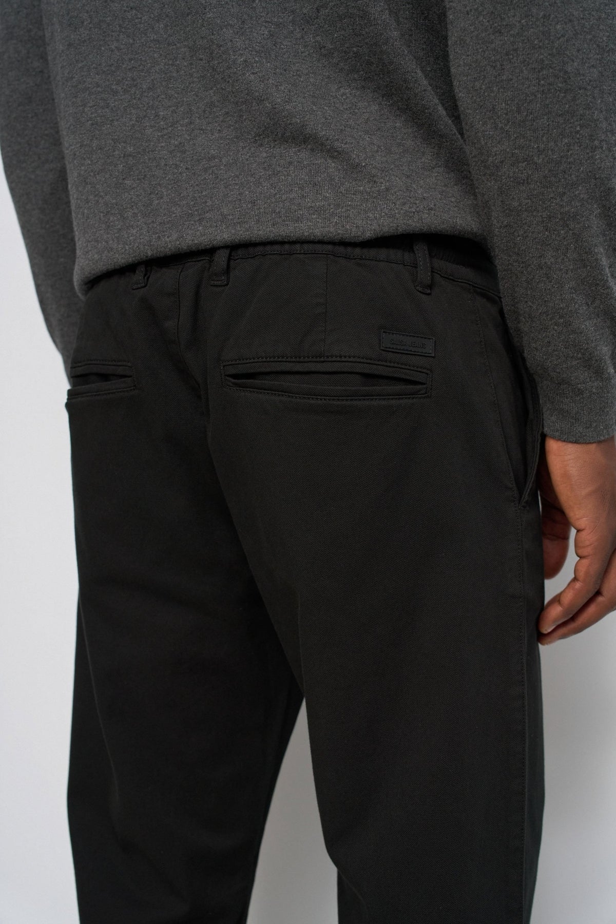Joggers Pants in Black Hosen Salsa Jeans