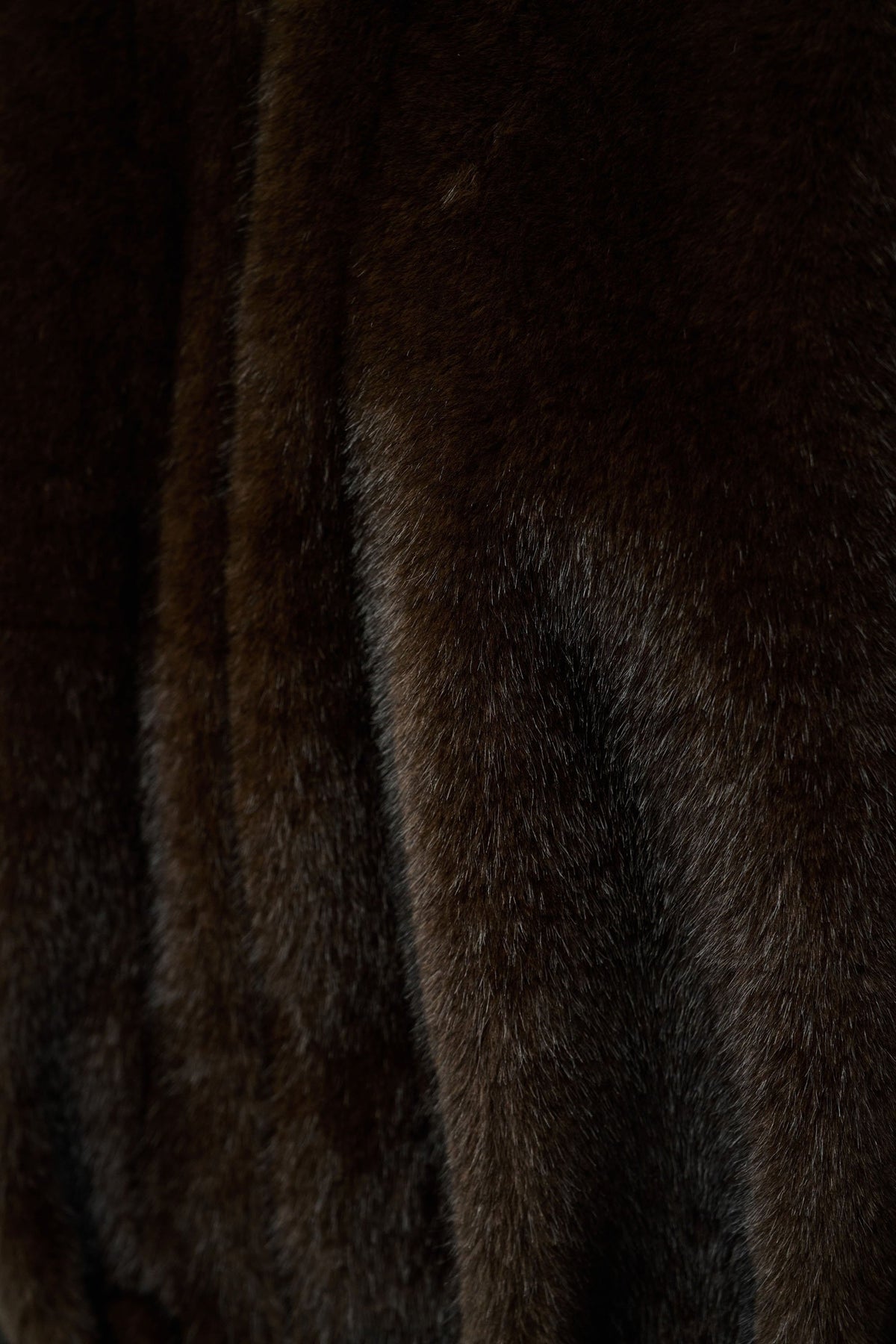 Faux Fur Bomberjacke in Dark Brown V1 Jacken Salsa Jeans