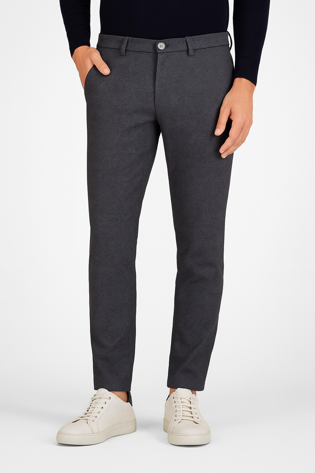 TONIC Chinohose in Grau Hosen Gardeur