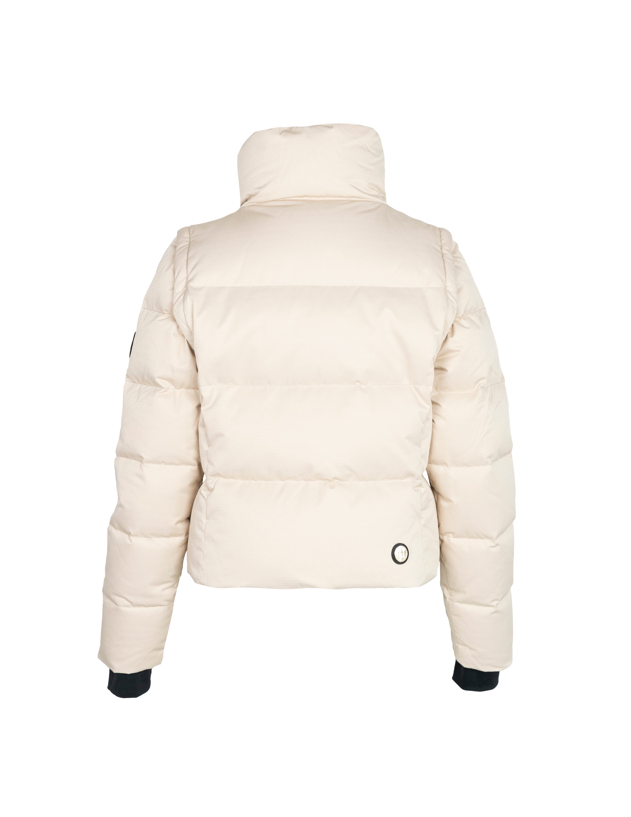 EDDA 2in1 Down Jacket/ Vest in Beige Jacken Hést   