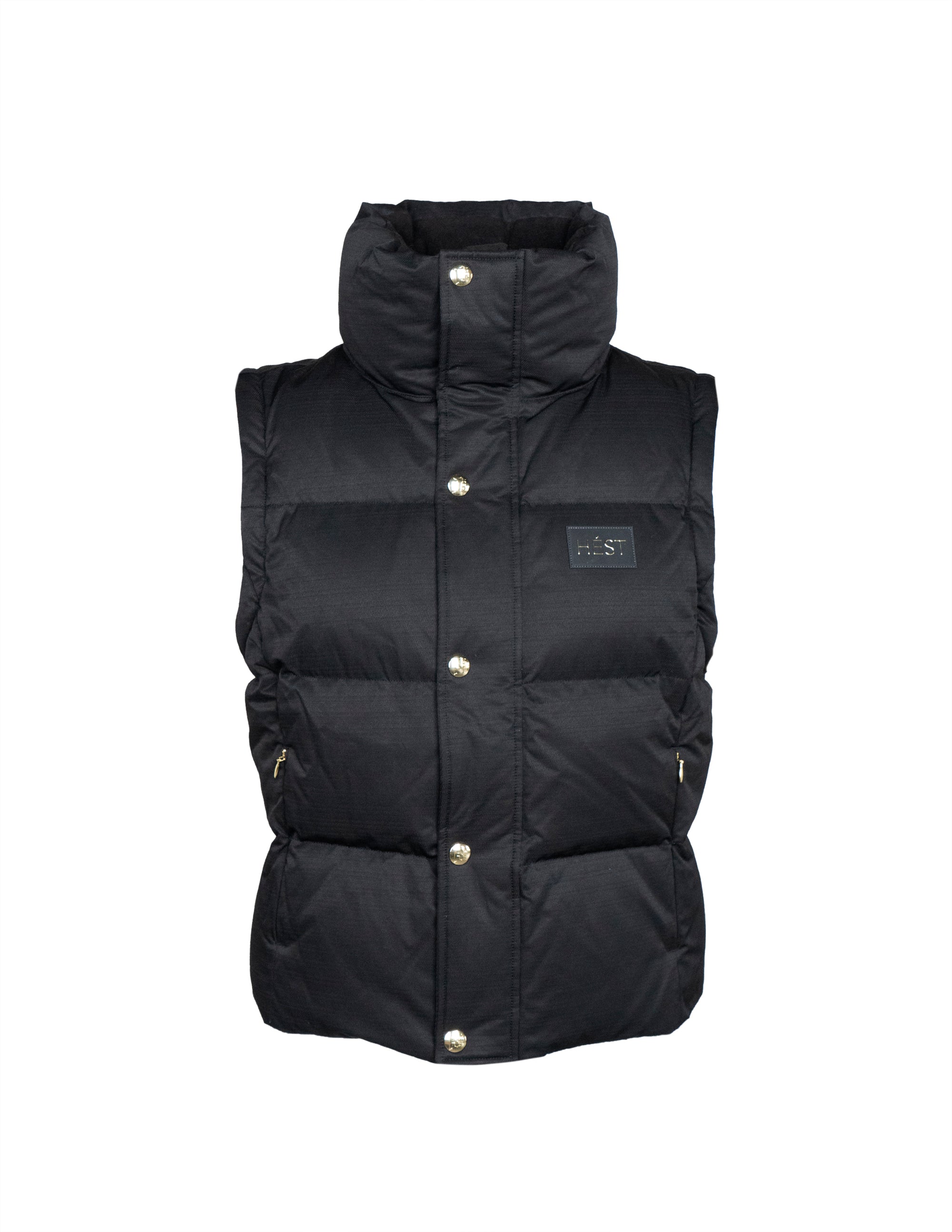 EDDA 2in1 Down Jacket/ Vest in Black Jacken Hést   