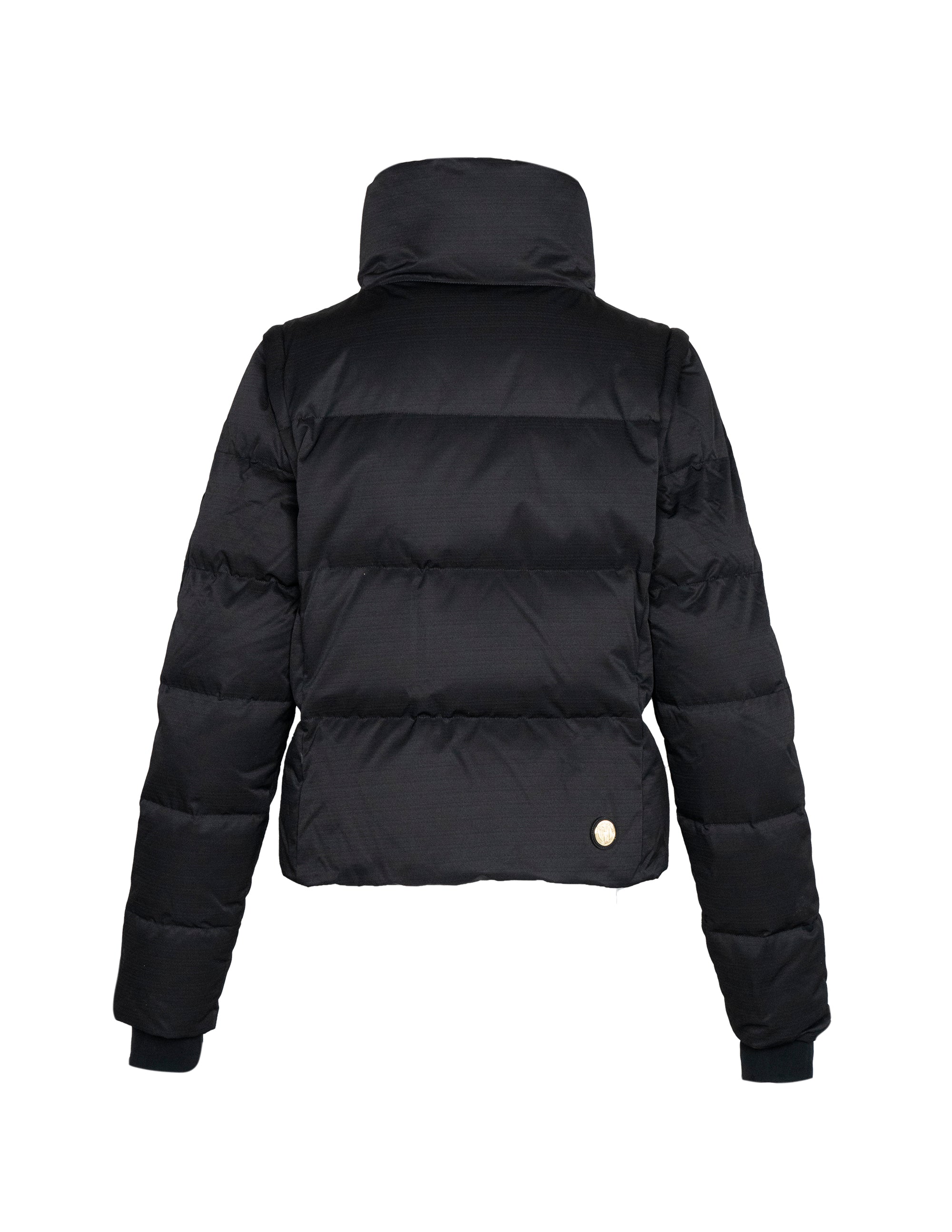 EDDA 2in1 Down Jacket/ Vest in Black Jacken Hést   