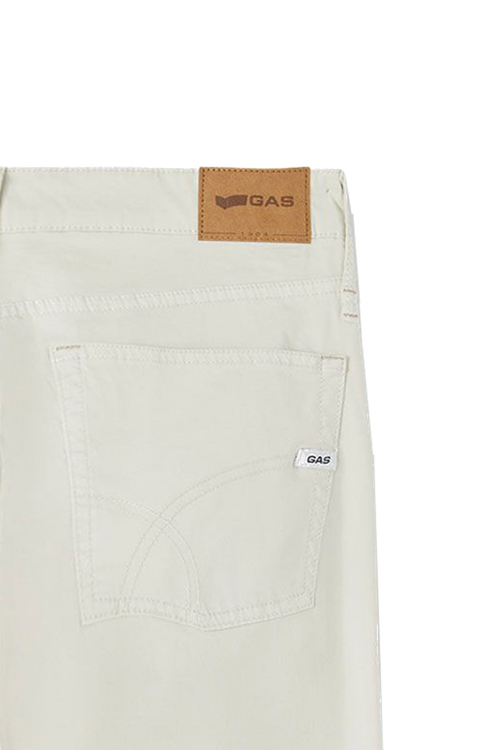Albert Simple Rev 5 Pocket in Silver Birch Jeans GAS   
