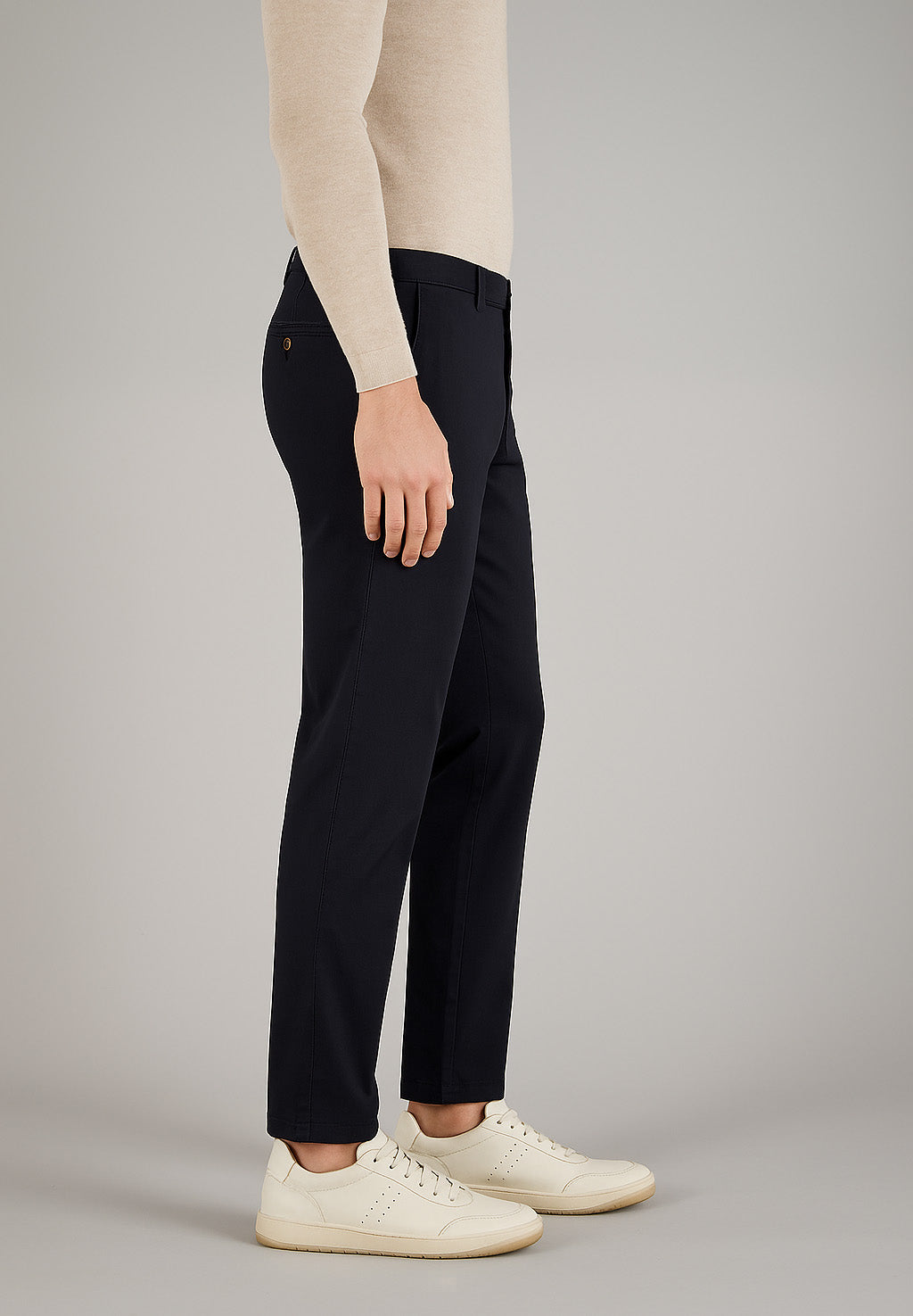 BENITO Chino in Schwarz Hosen Gardeur