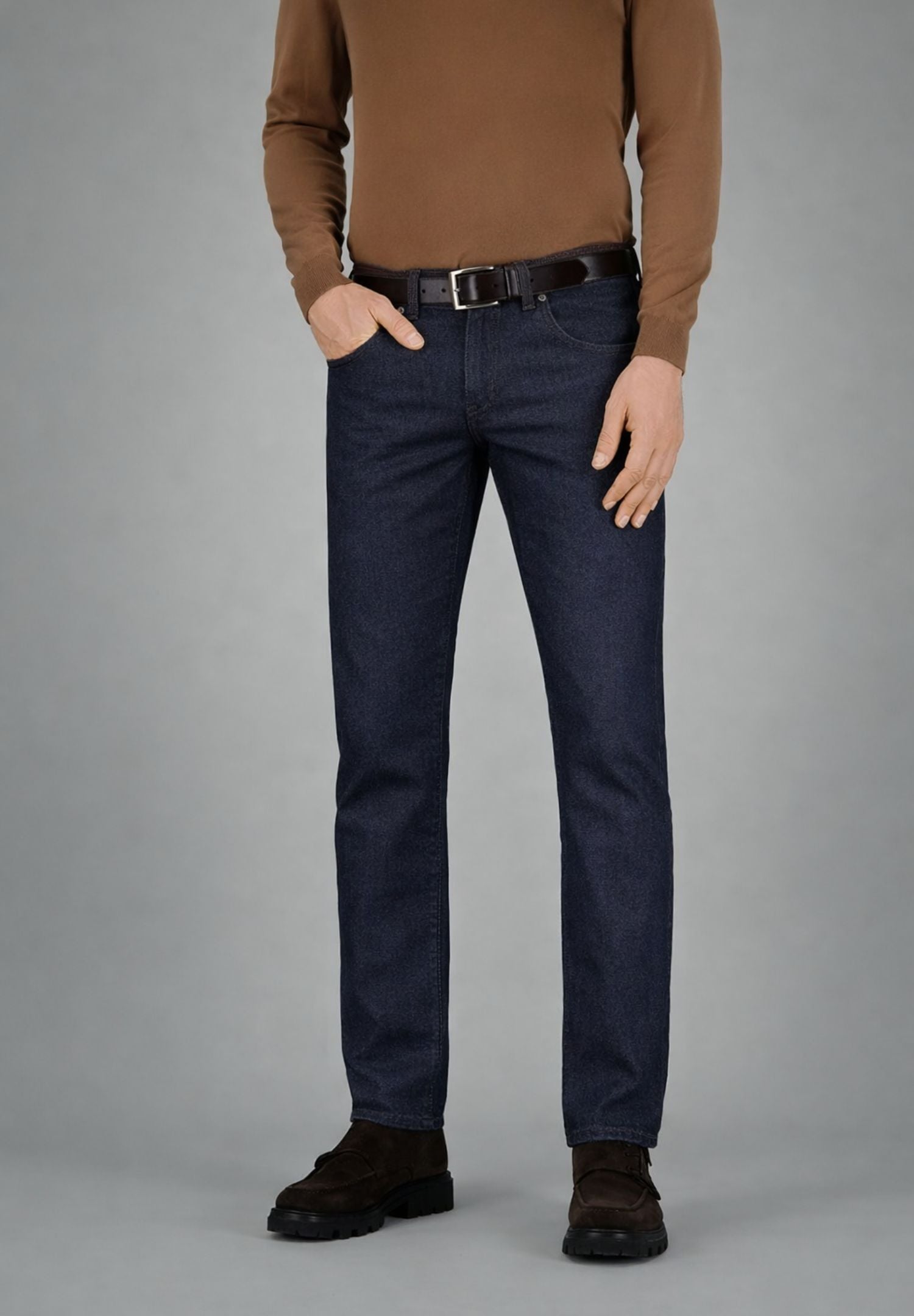 BILL-3 Hose in Marine Hosen Gardeur