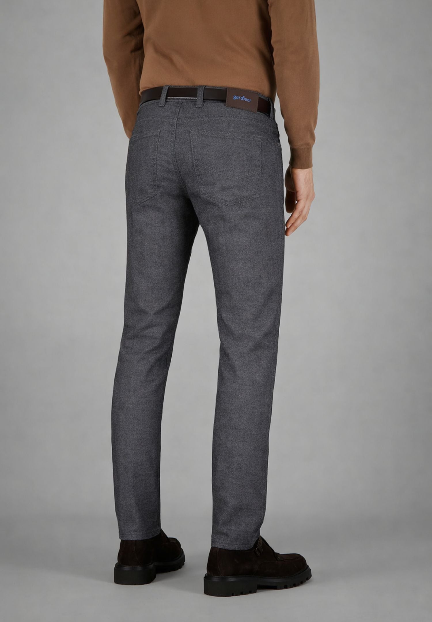 BILL-3 Hose in Hellgrau Hosen Gardeur