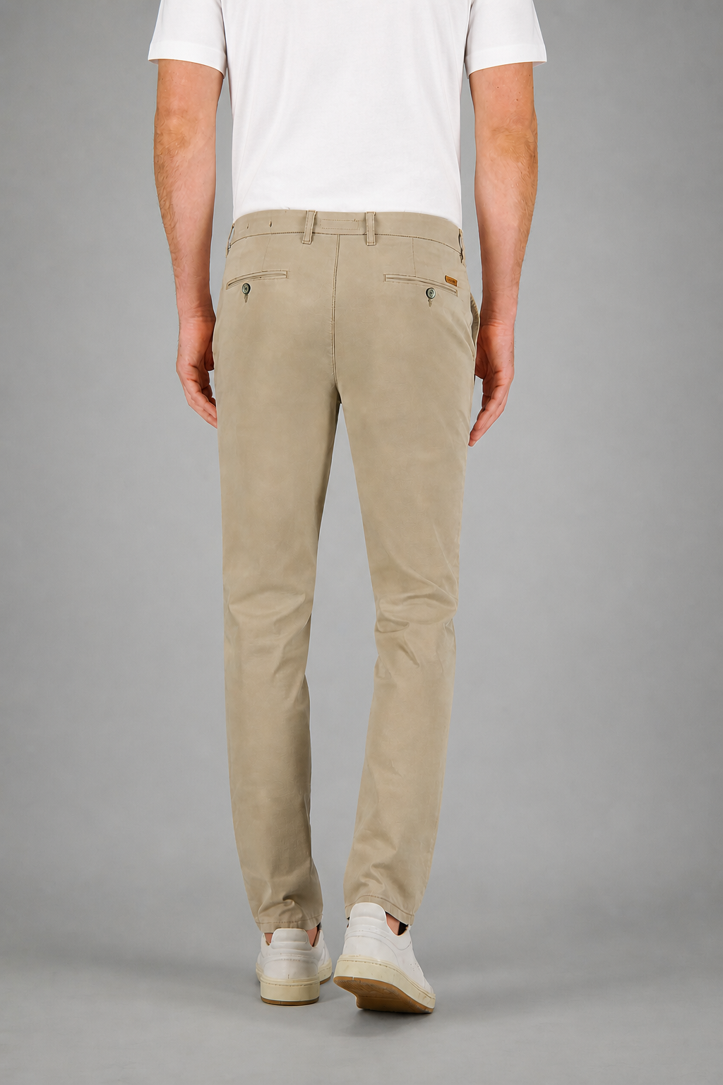 BONO Chinohose in Khaki Hosen Gardeur
