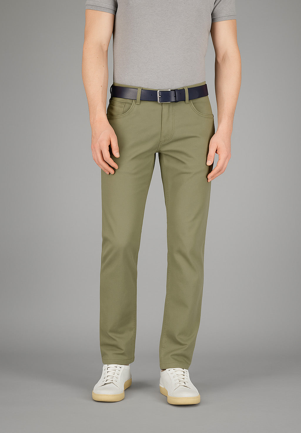 BILL-3 Hose in Khaki Hosen Gardeur