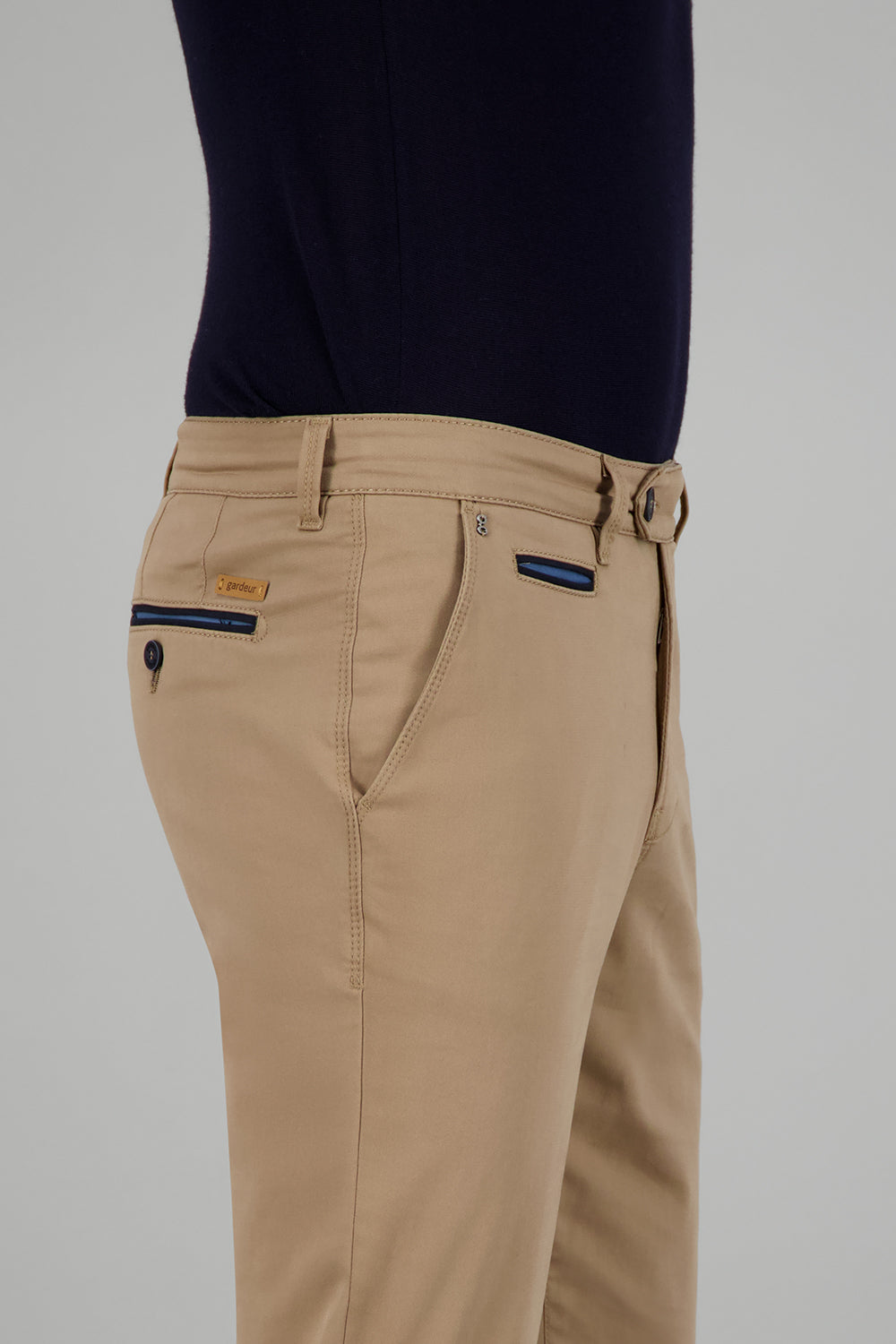 BENNY-3 Chinohose in Sand Hosen Gardeur