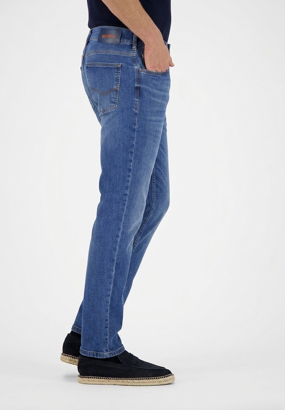 BRADLEY-1 Jeans in Stone Used Jeans Gardeur