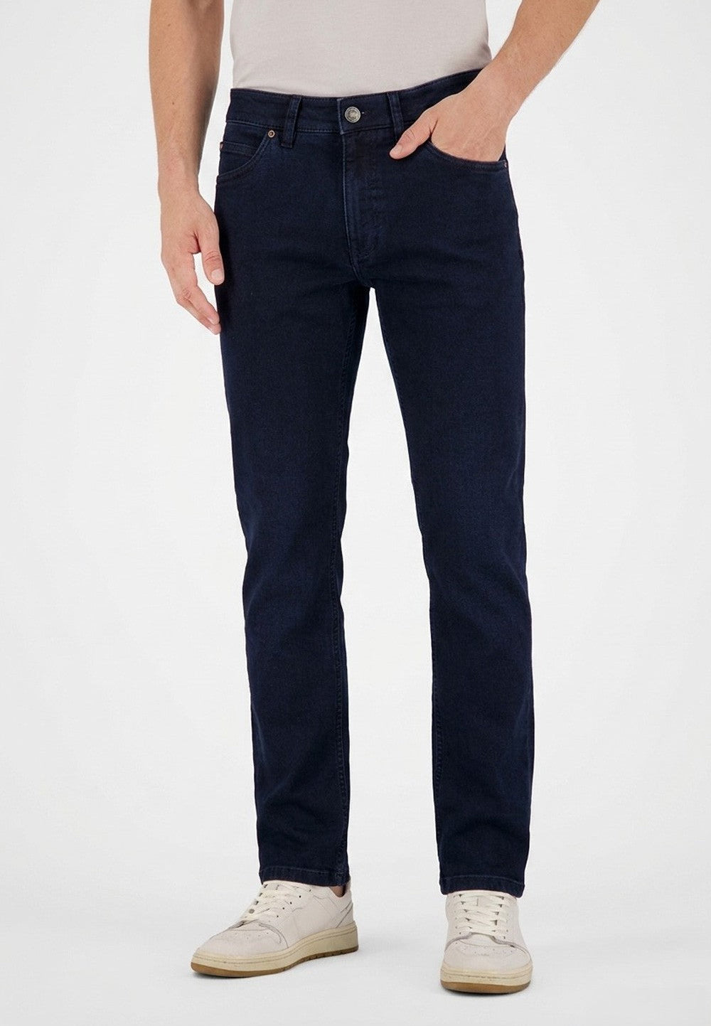 BRADLEY-1 Jeans in Dark Blue Overdye Jeans Gardeur