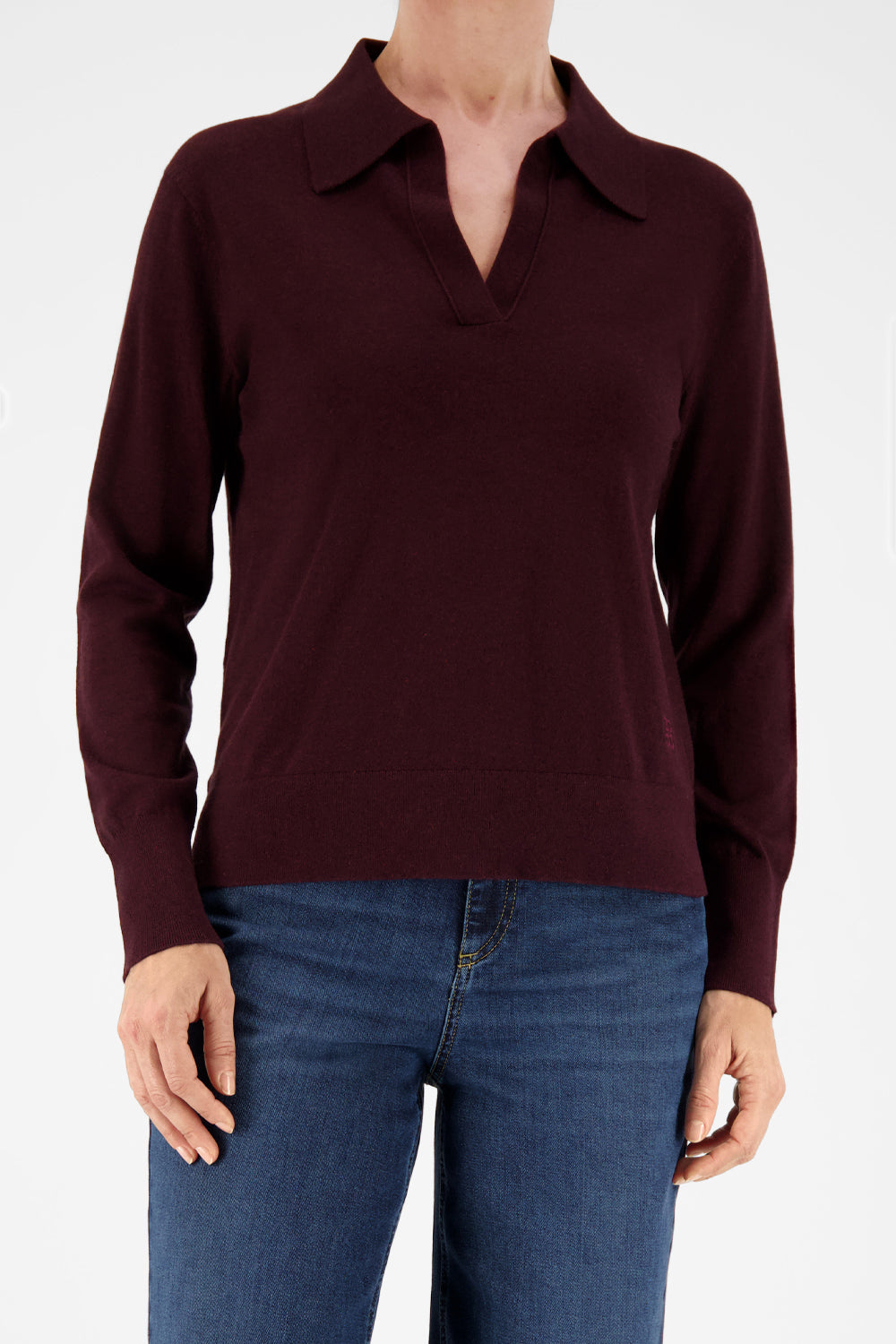 PULLOVER2 in Bordeaux Pullover Gardeur