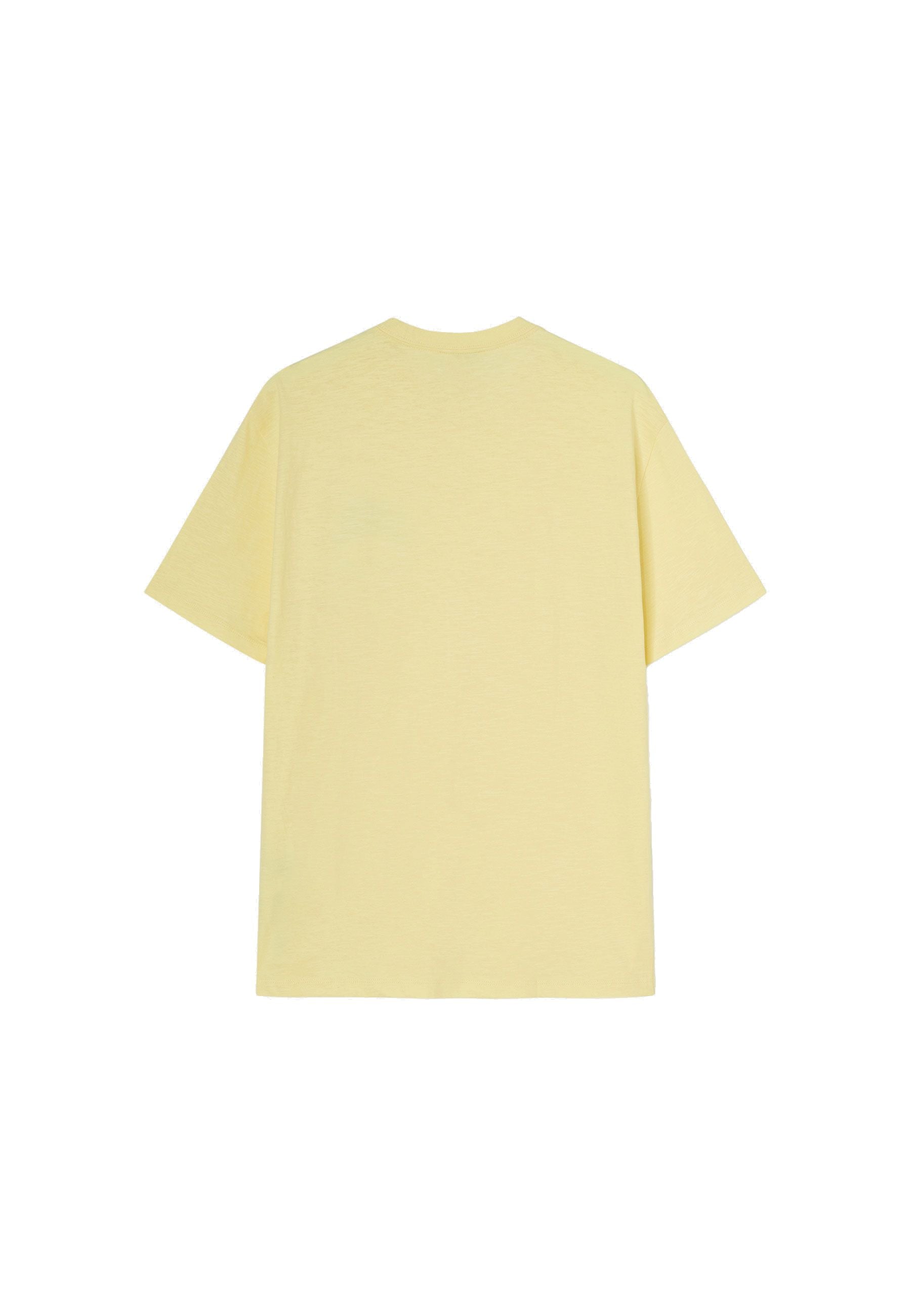 Arnoux T-Shirt in Pale Banana T-Shirts GAS   