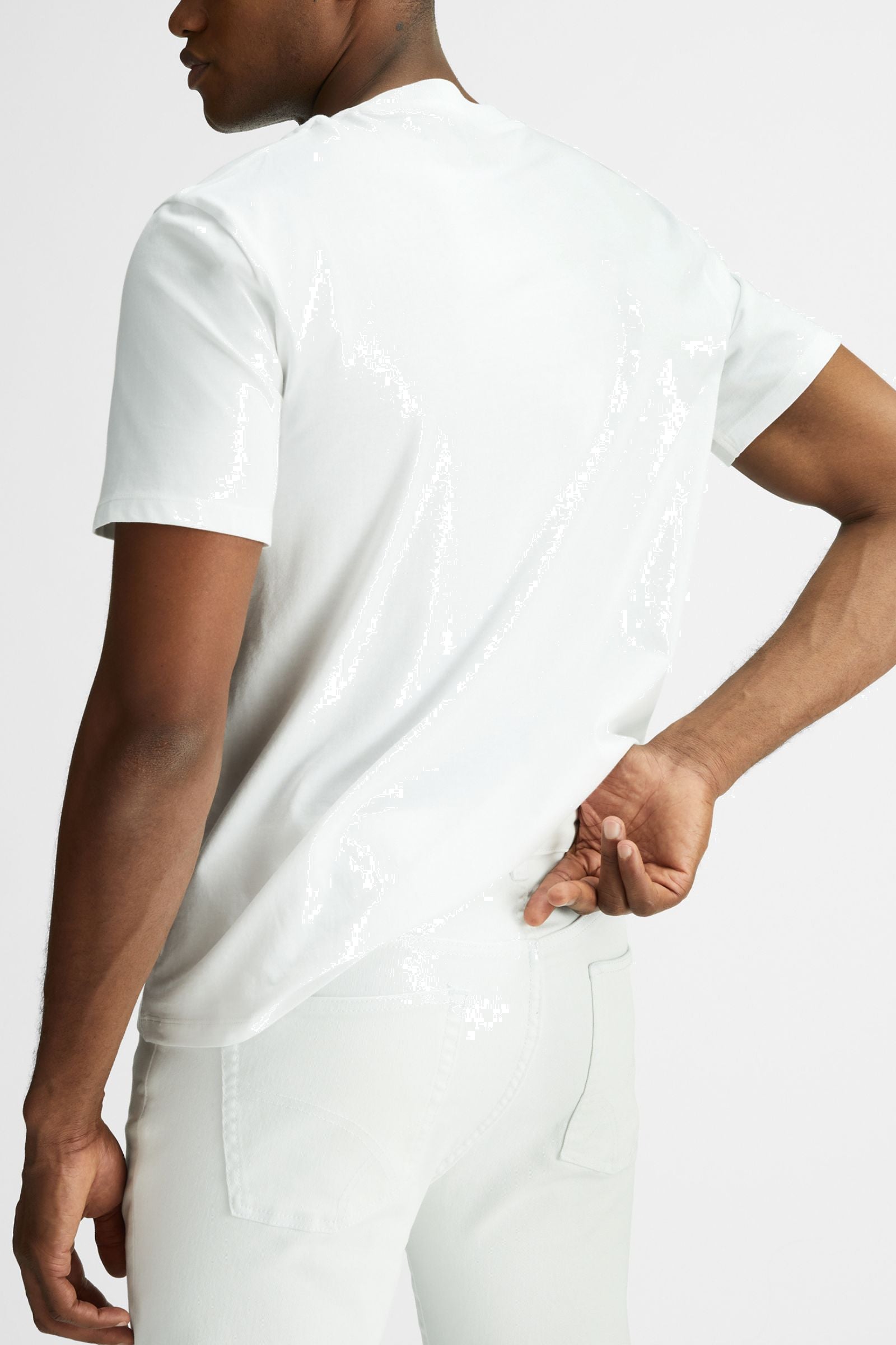 Dharis Print T-Shirt in White T-Shirts GAS   