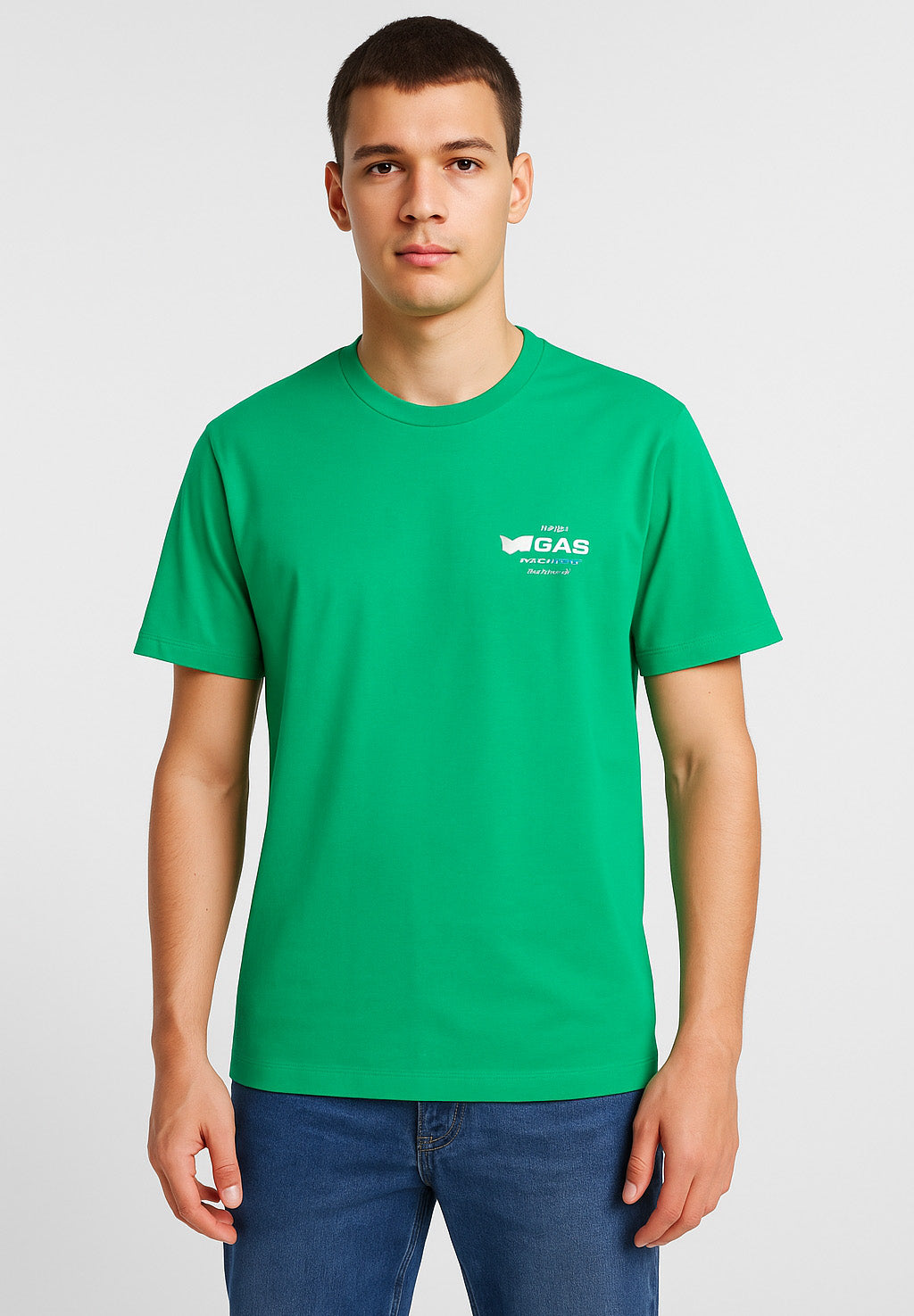 Dharis Mc 1984 Logo in Winter Green T-Shirts GAS