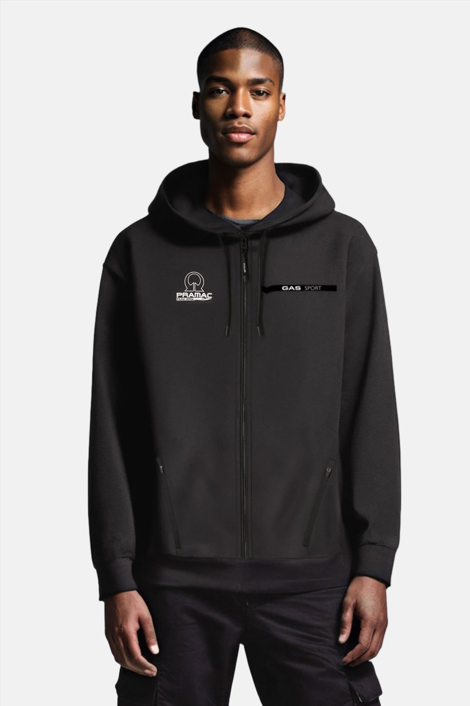 GSP1 Tech Hoodie in Metallic Fog Kapuzenpullover GAS   