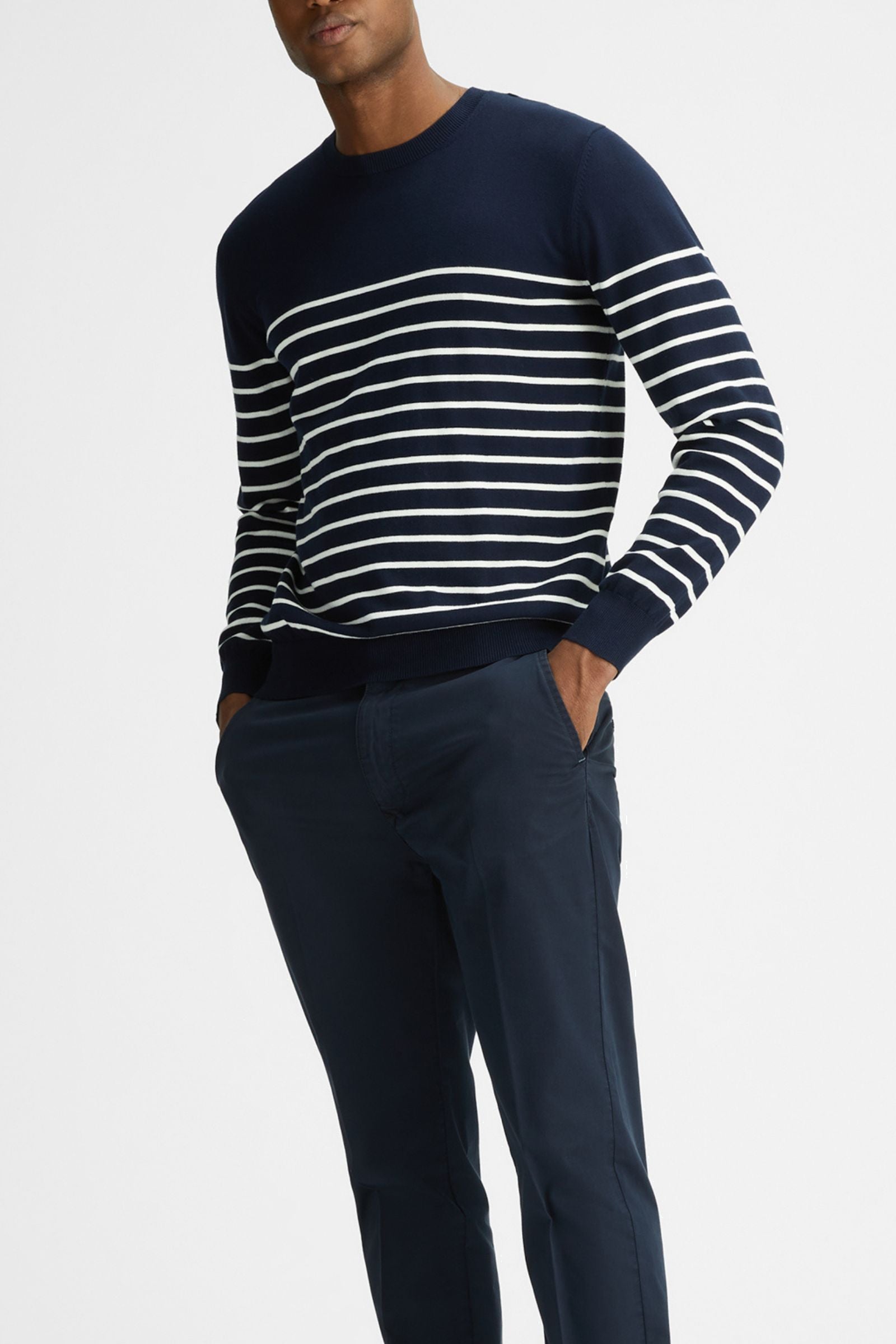Andre Tricot in Blue/Jetstream Pullover GAS   