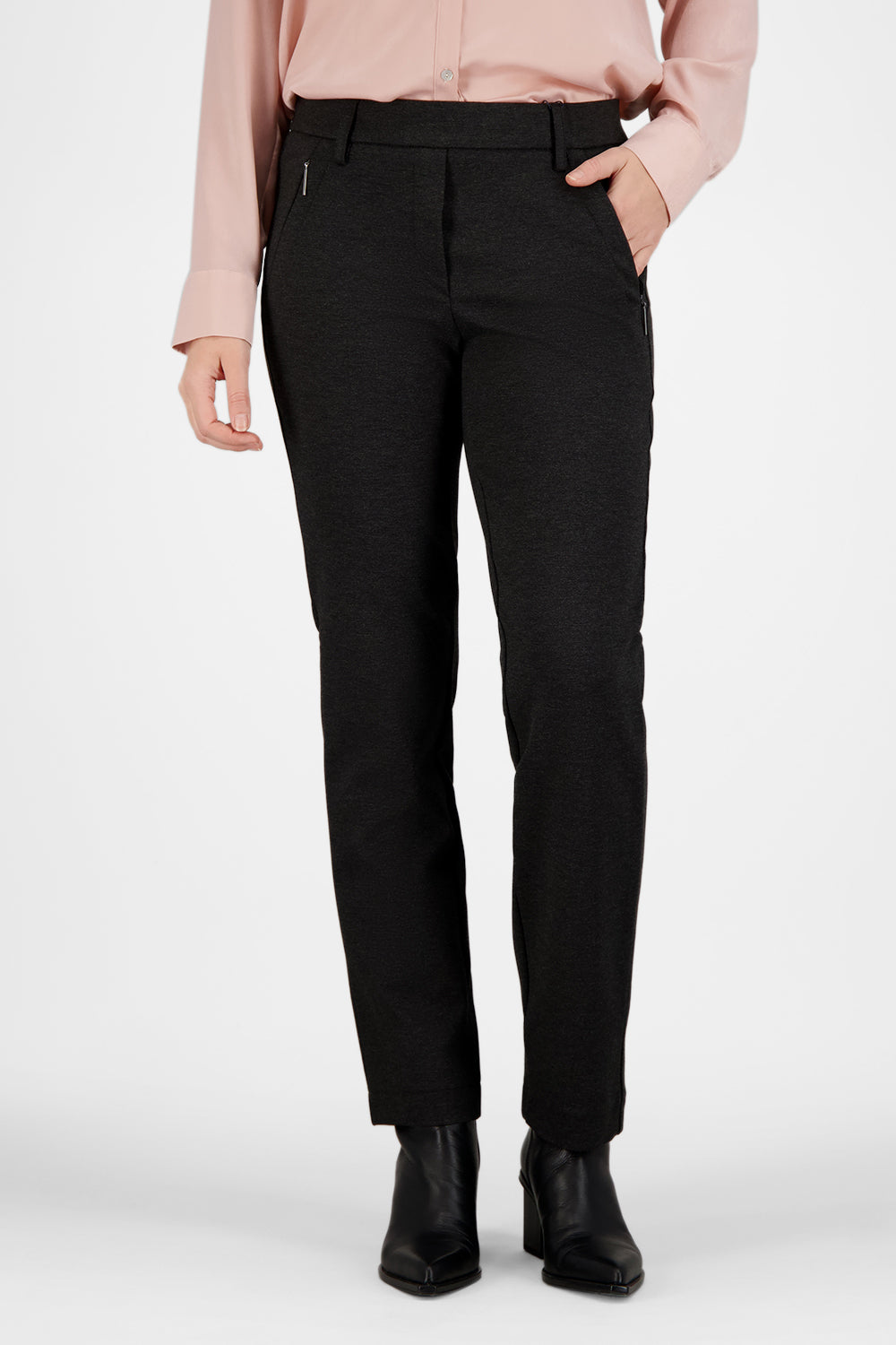 ZENE57 Hose in Anthrazit Hosen Gardeur