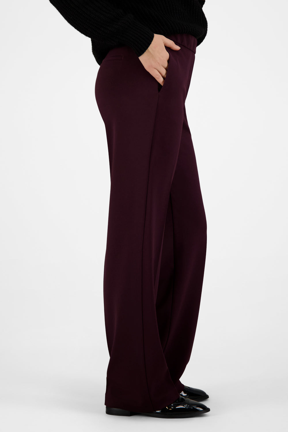 FRANCA800 Hose in Dunkelbordeaux Hosen Gardeur