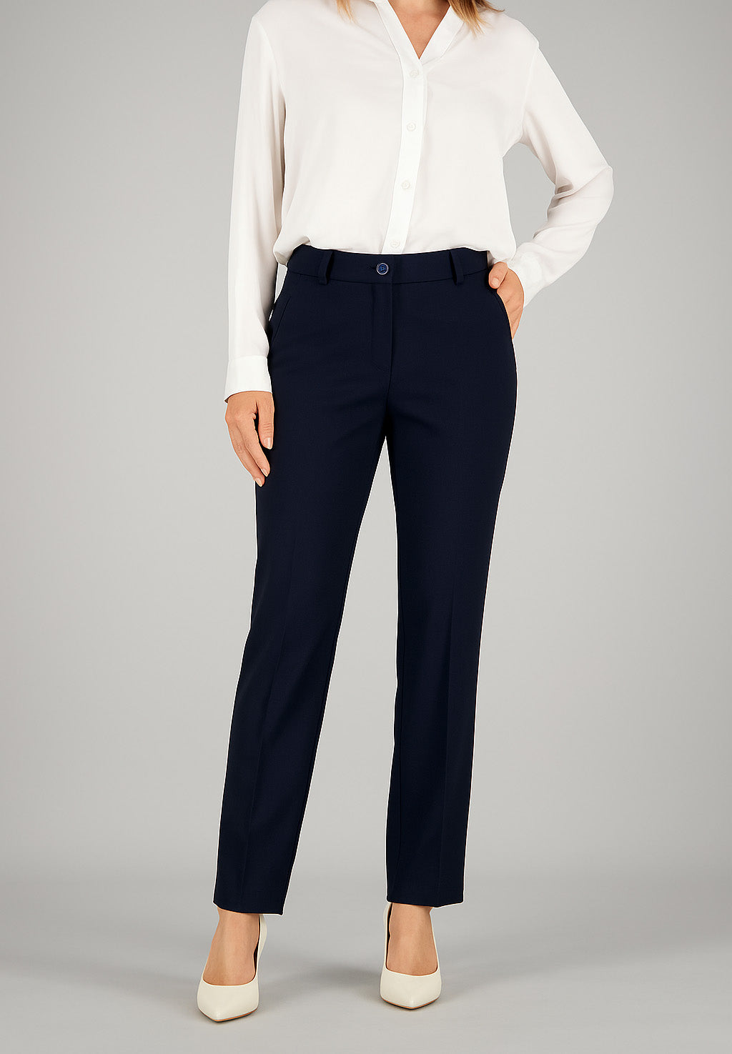 KAYLA Hose in Marine Hosen Gardeur