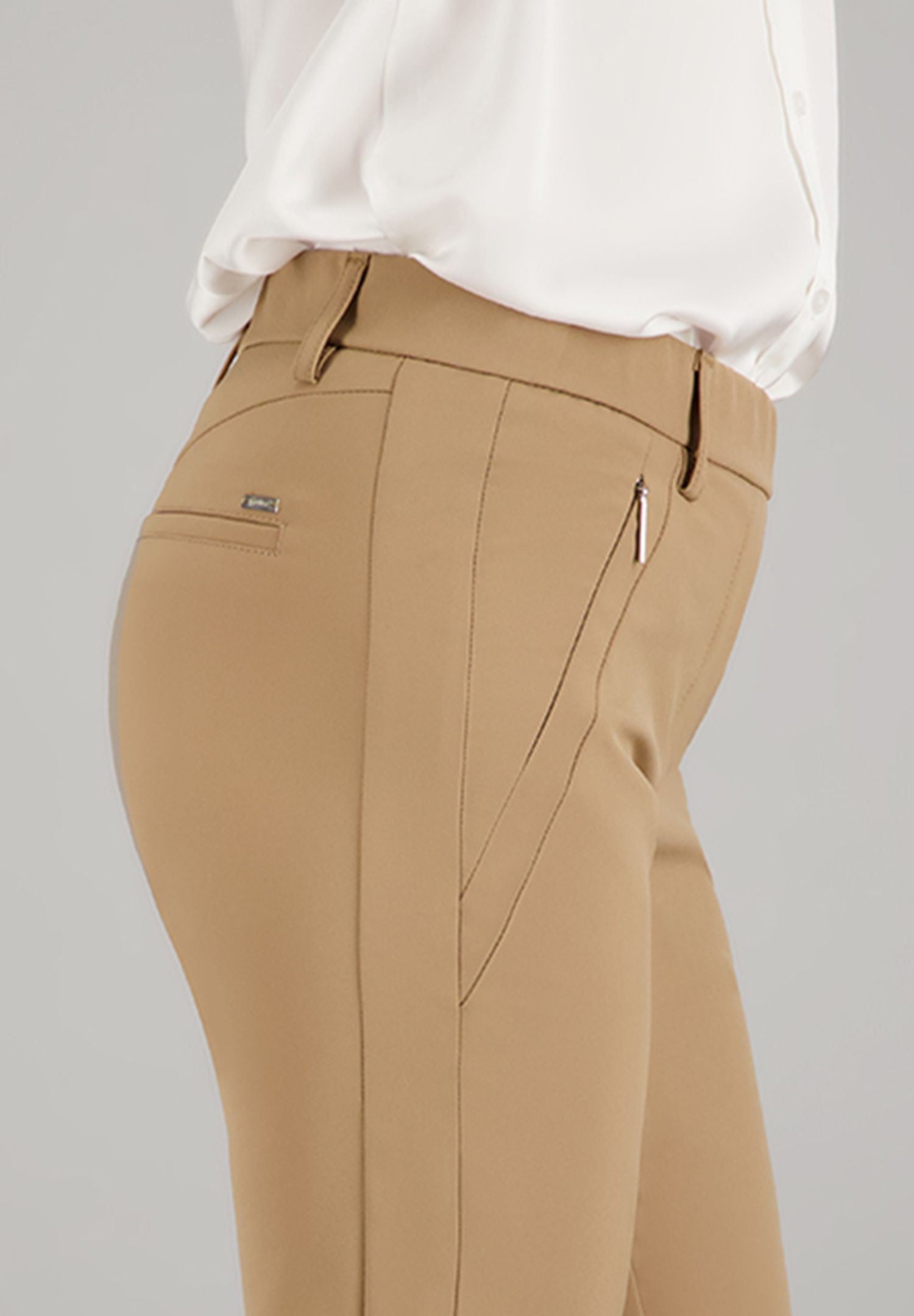 ZENE57 Hose in Sand Hosen Gardeur