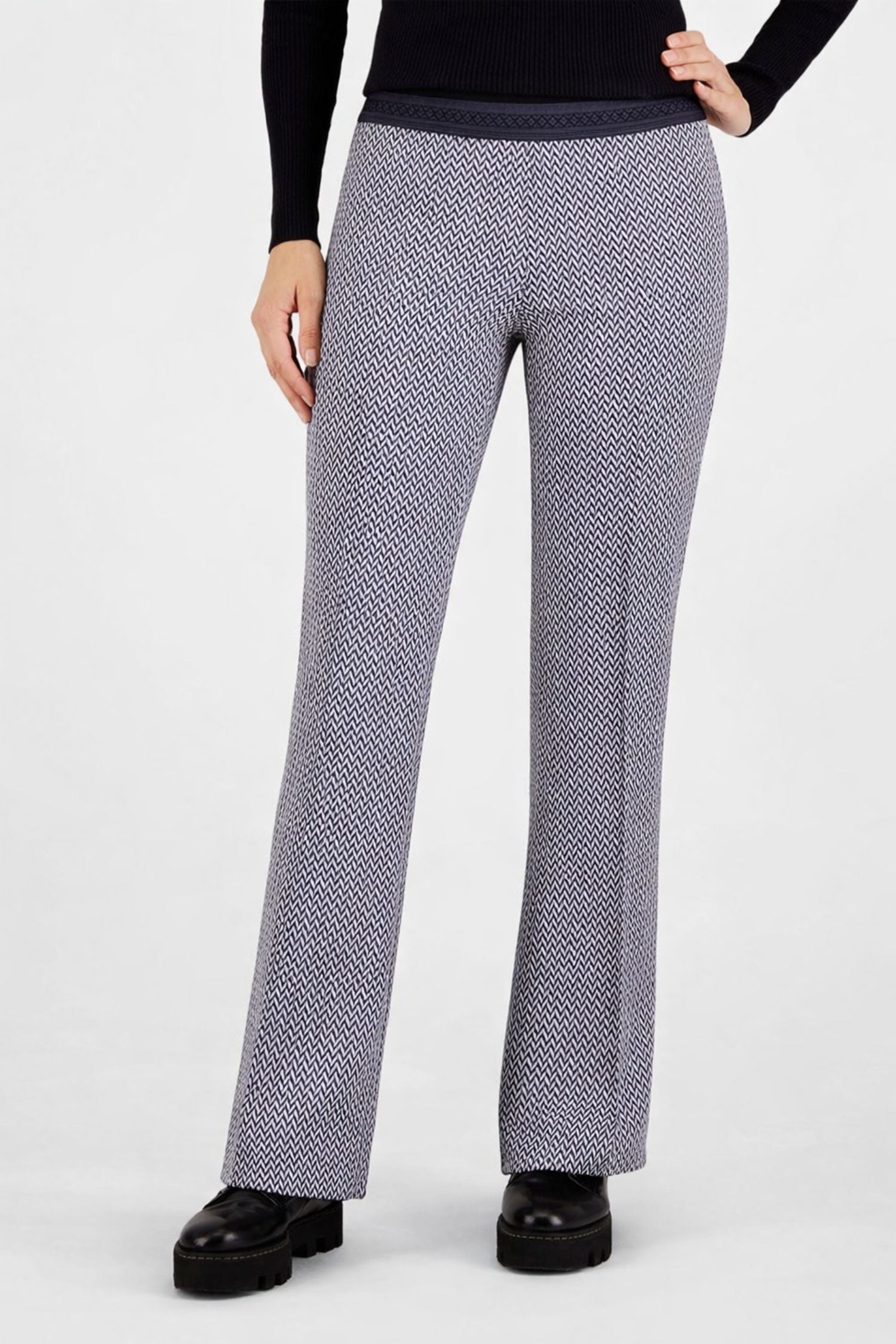 ZARIA Hose in Blau Hosen Gardeur