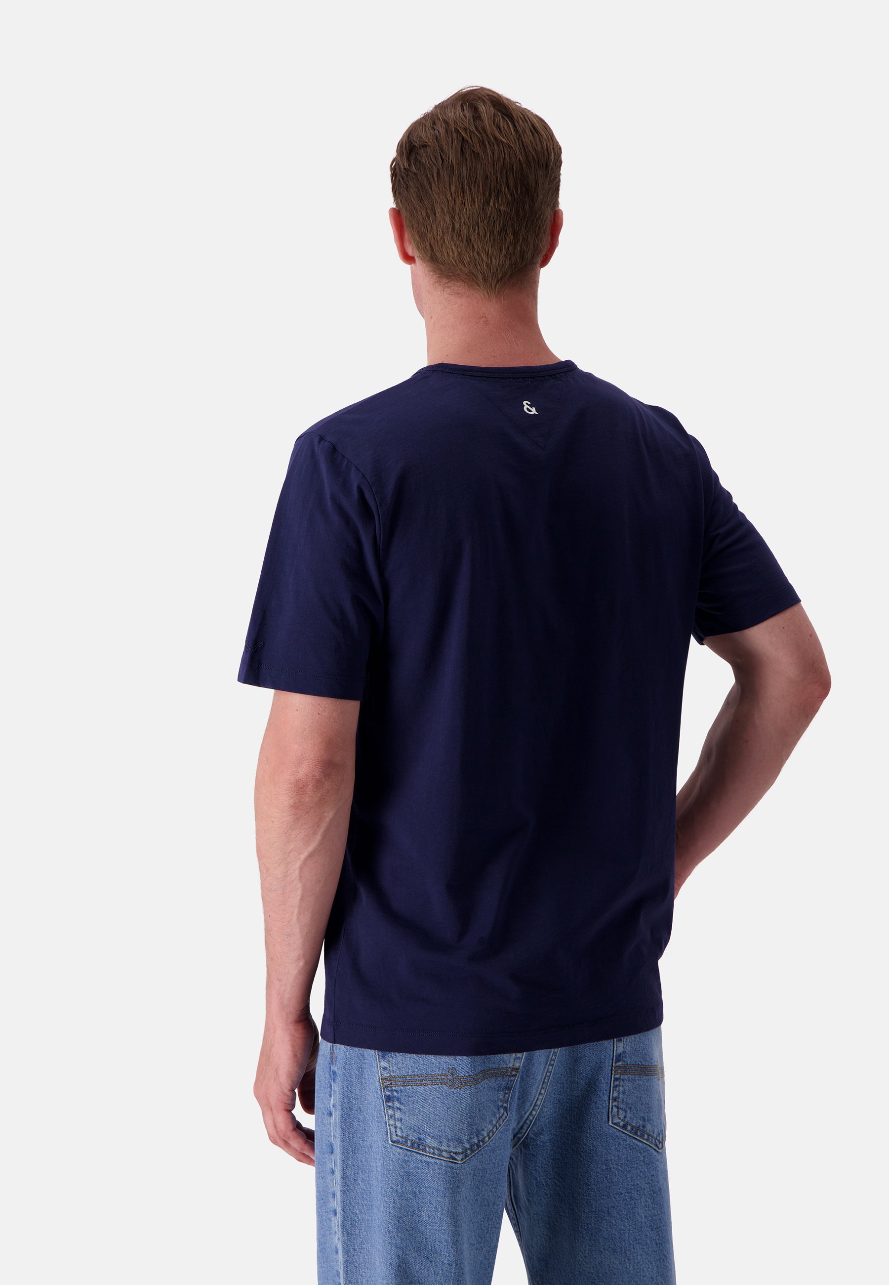 T-Shirt - Slub in Navy T-Shirts Colours and Sons   