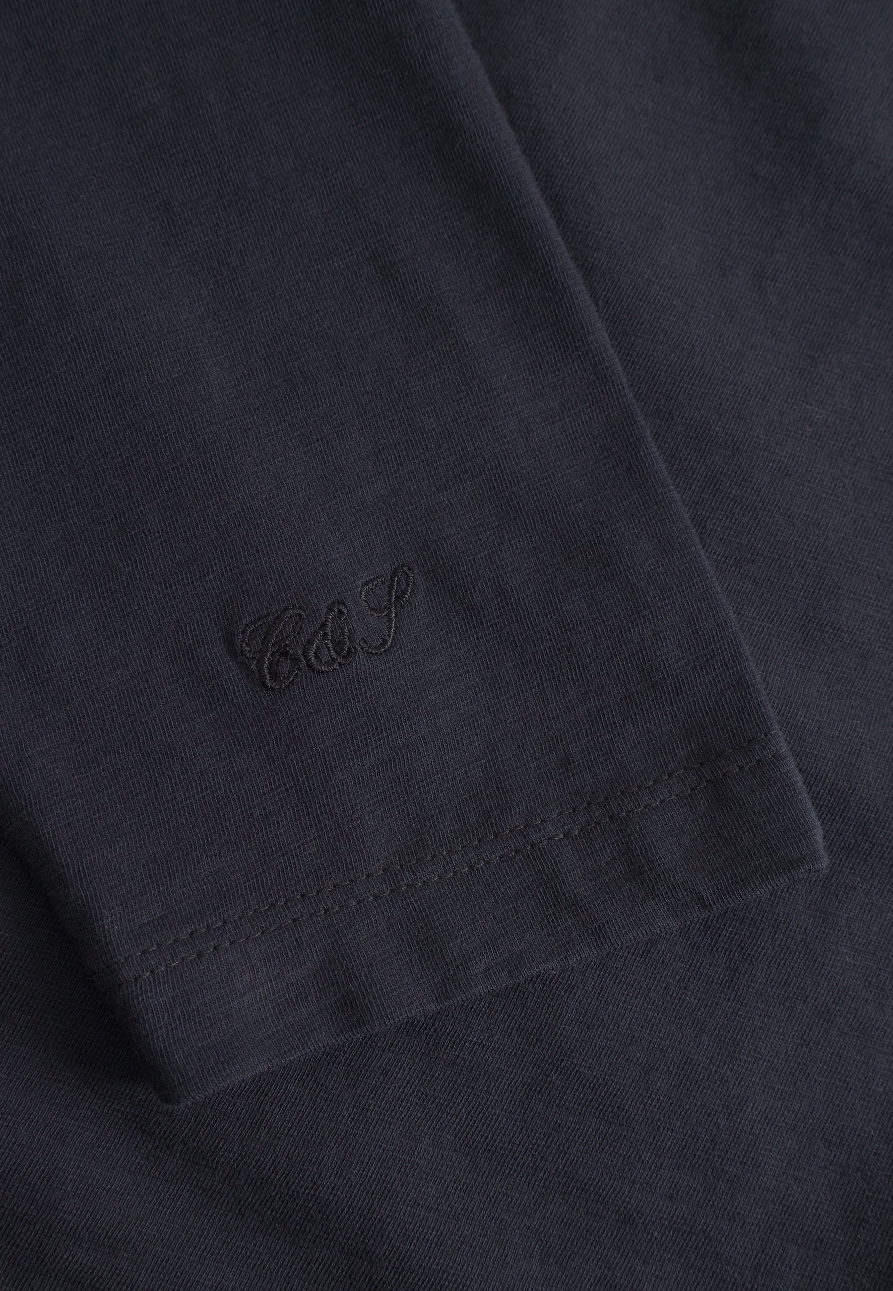 Henley Slub in Anthracite Sweatshirts Colours and Sons   