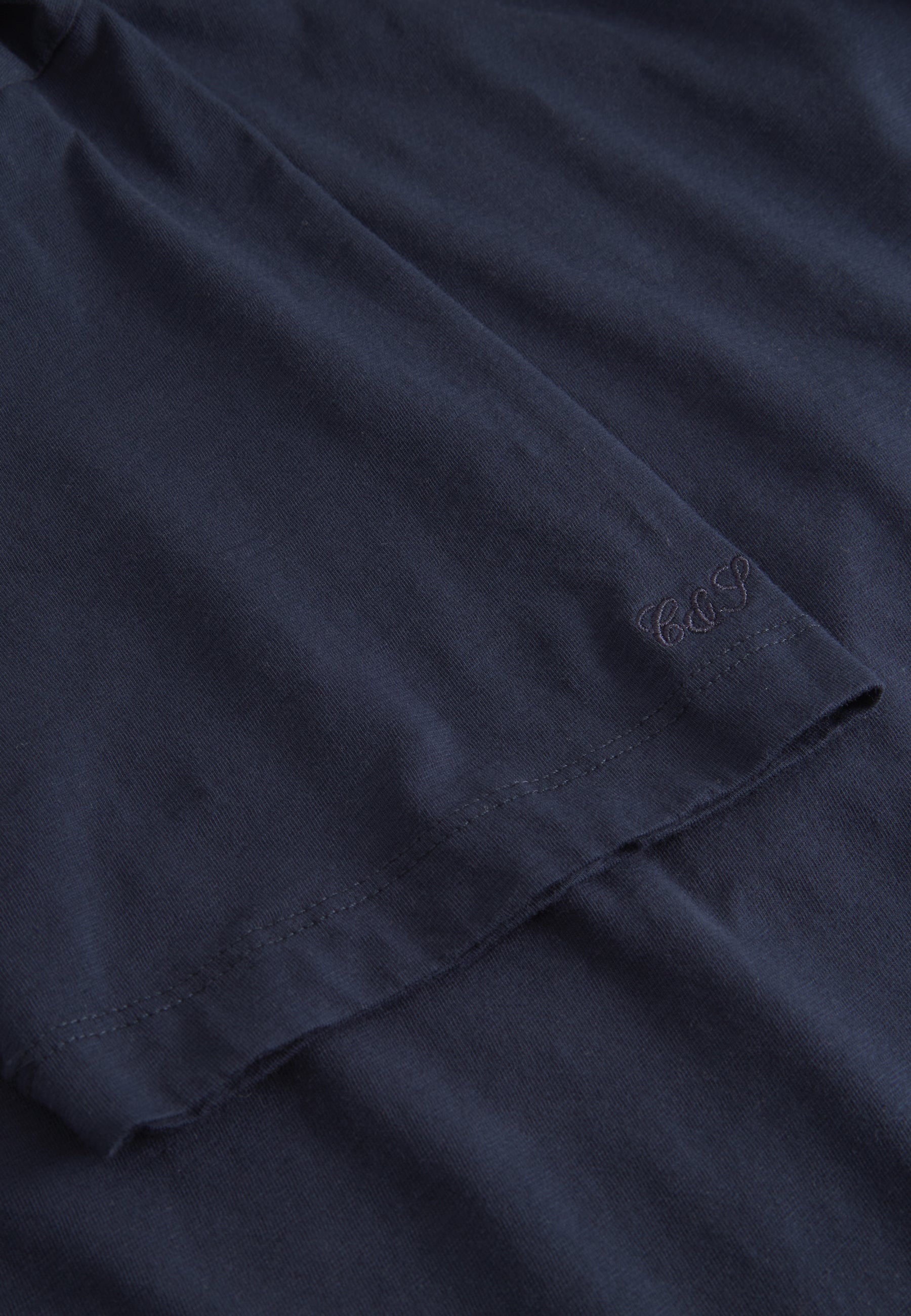 Polo-Slub in Navy Polos Colours and Sons   