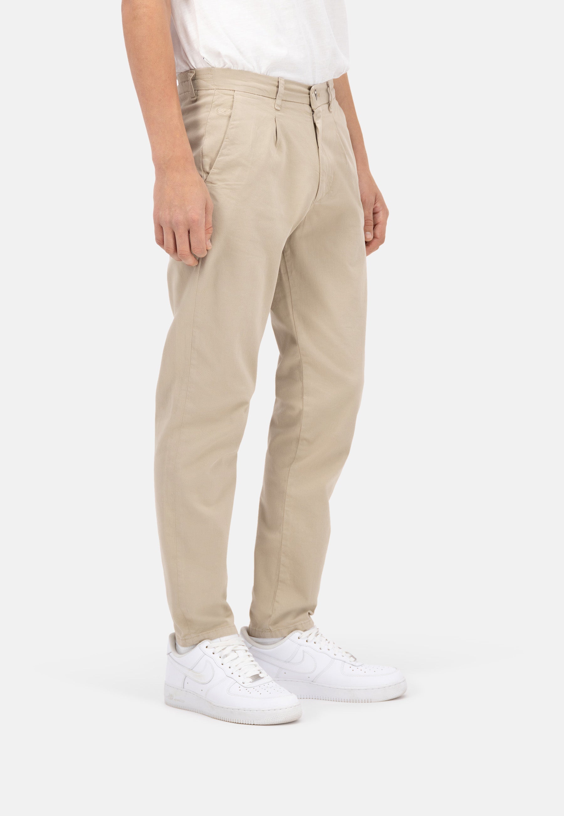 Pants-Cropped Chino in Tent Hosen Colours and Sons   