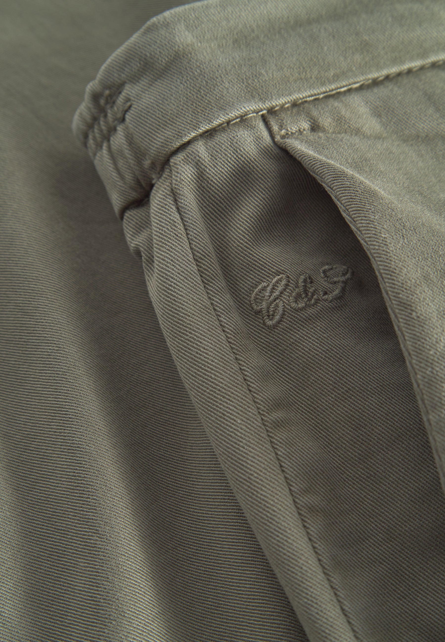 Pants-Cropped Chino in Olive Hosen Colours and Sons   