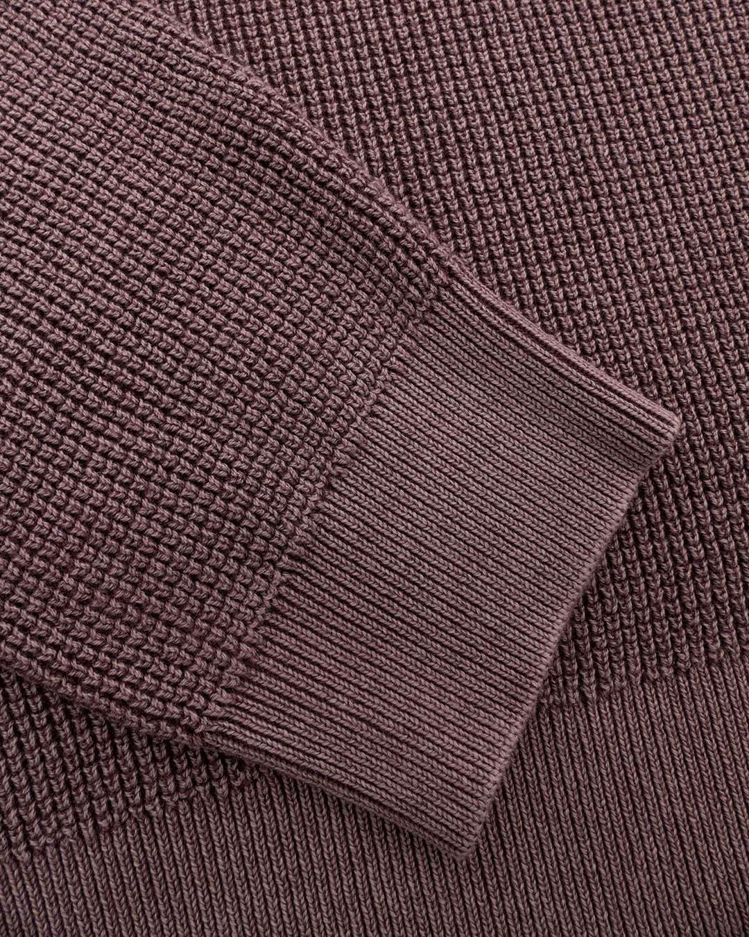 Roundneck-Washed in Mauve Pullover Colours and Sons   