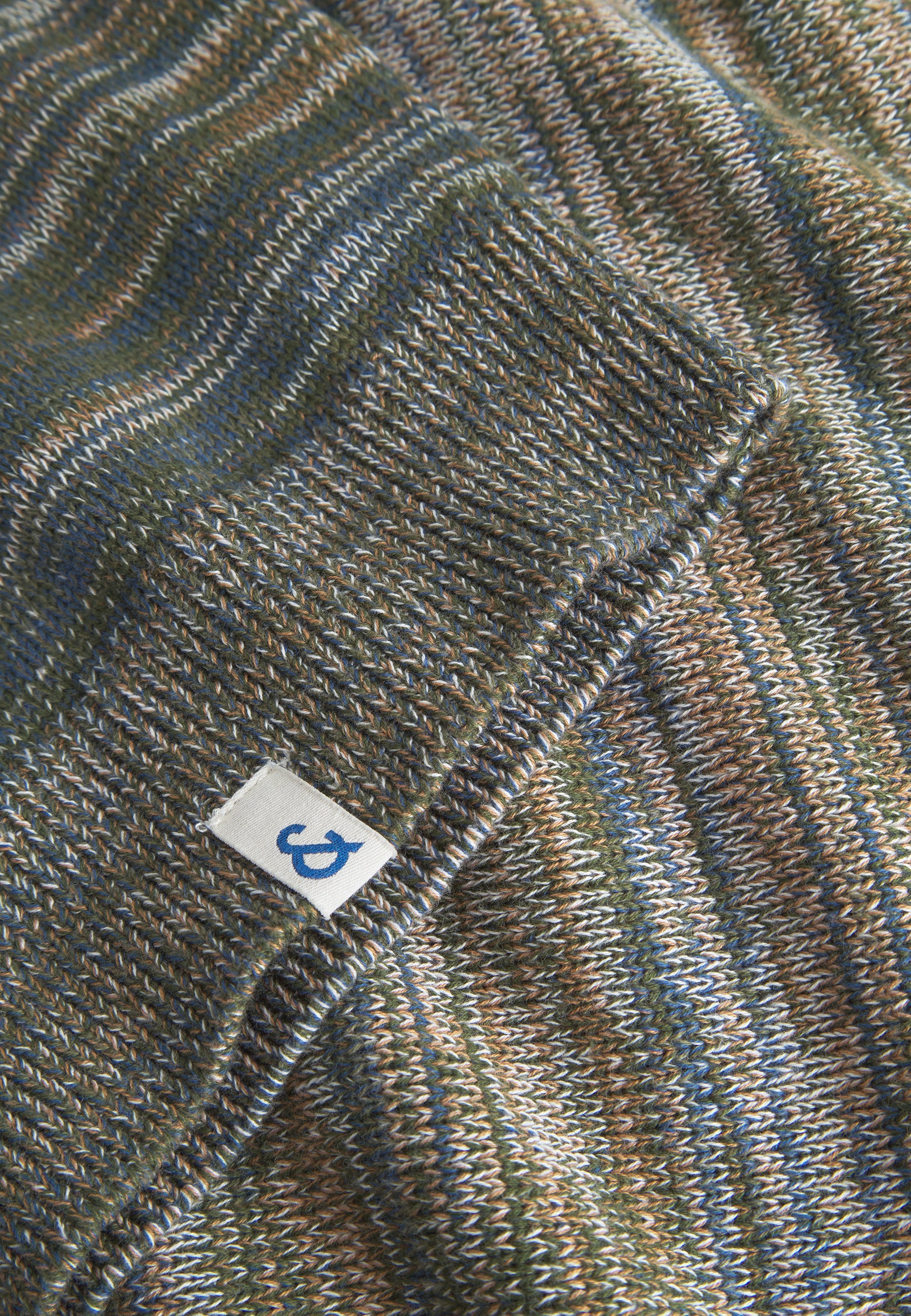 Roundneck Mouliné in Yucca Mouliné Pullover Colours and Sons   