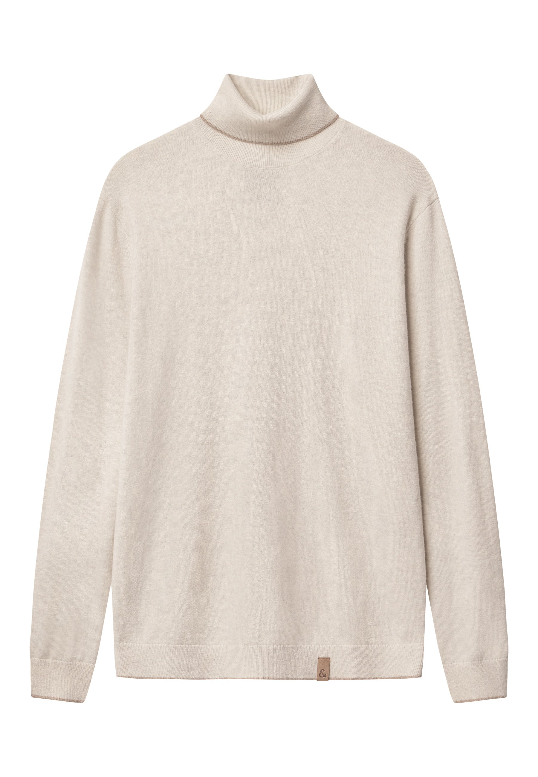 Turtleneck Merino Blend in Offwhite Pullover Colours and Sons   