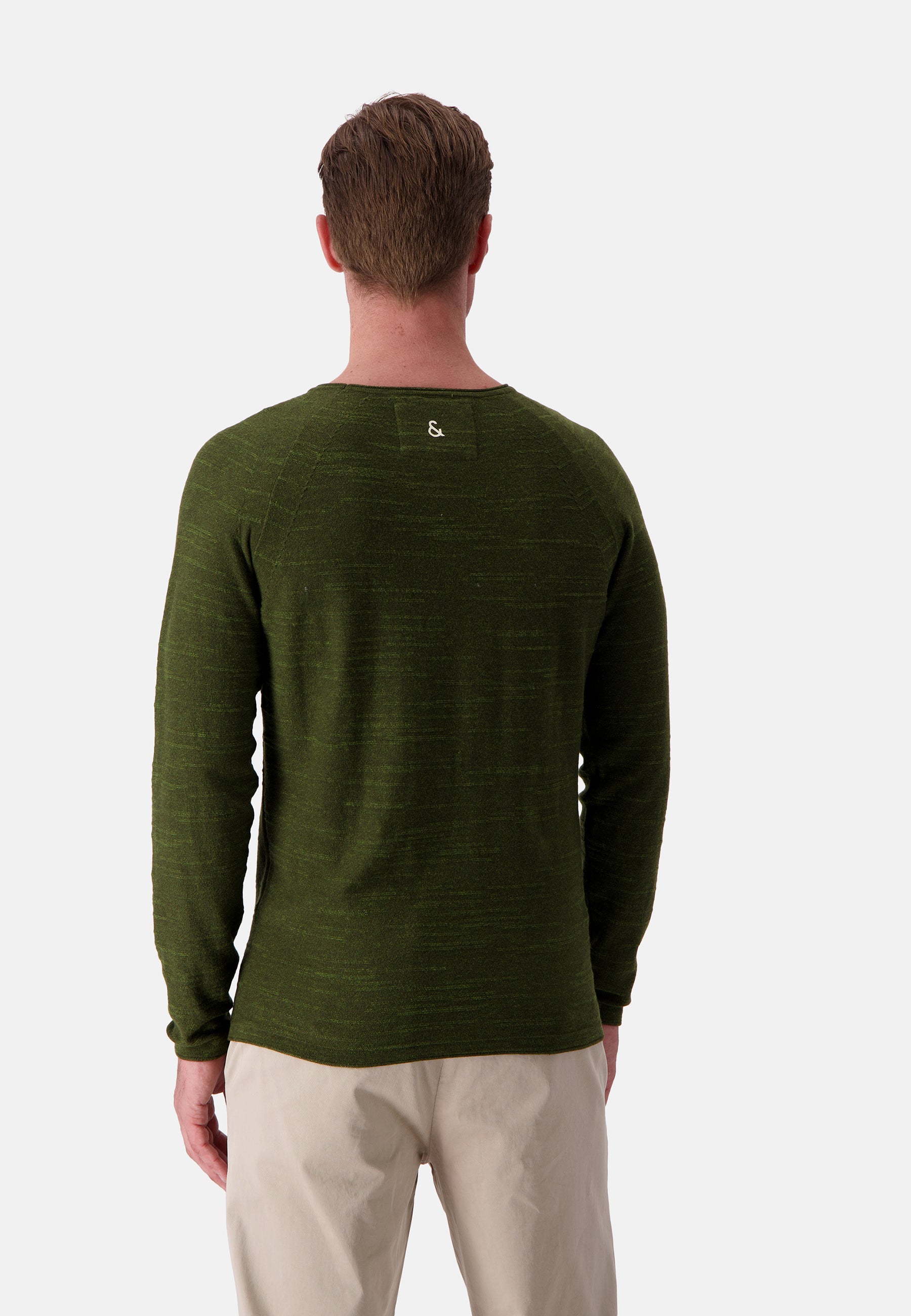 Roundneck Slub in Yucca Pullover Colours and Sons   