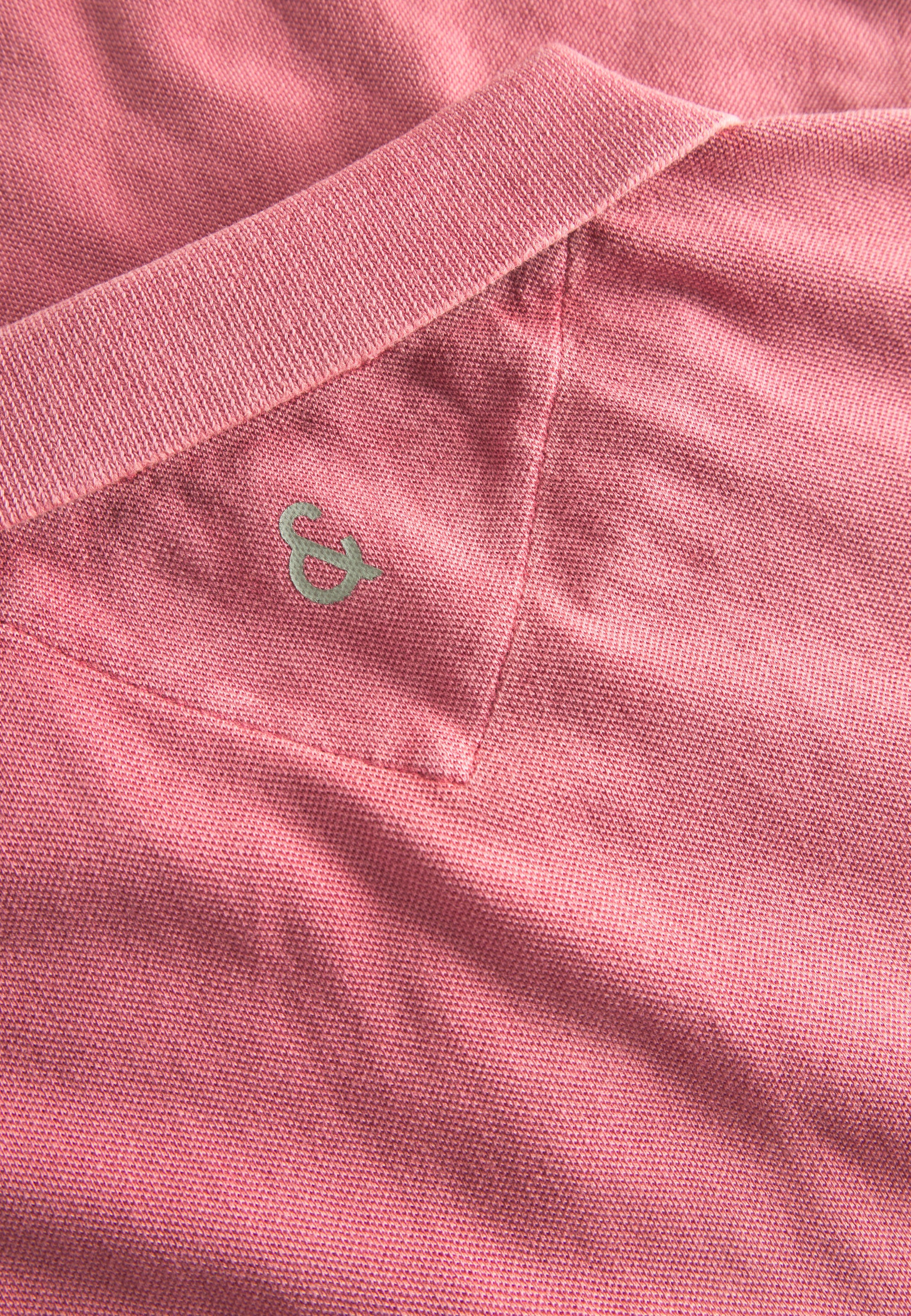 Polo-Garment Dyed in Mauve Polos Colours and Sons   