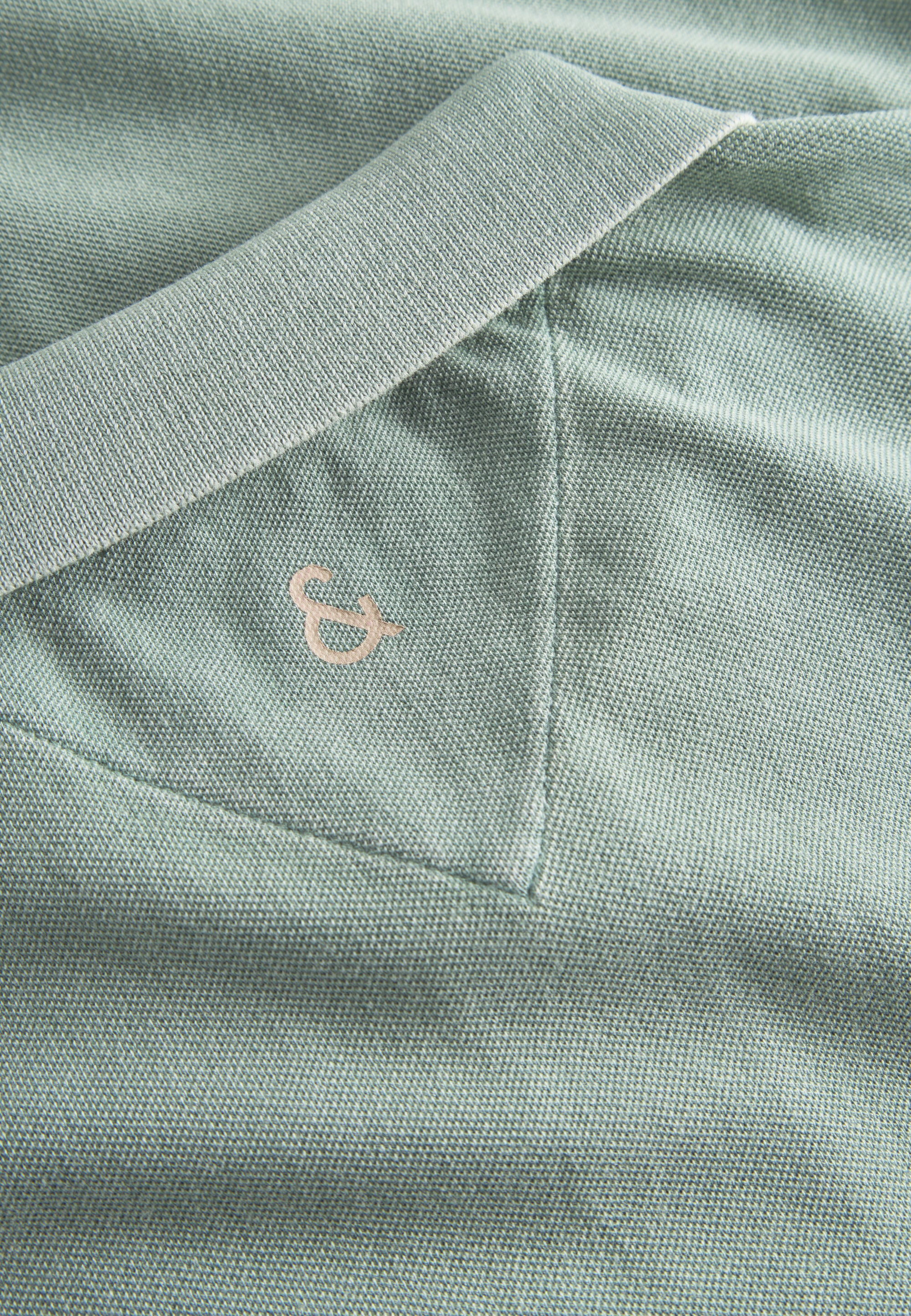 Polo-Garment Dyed in Pistachio Polos Colours and Sons   