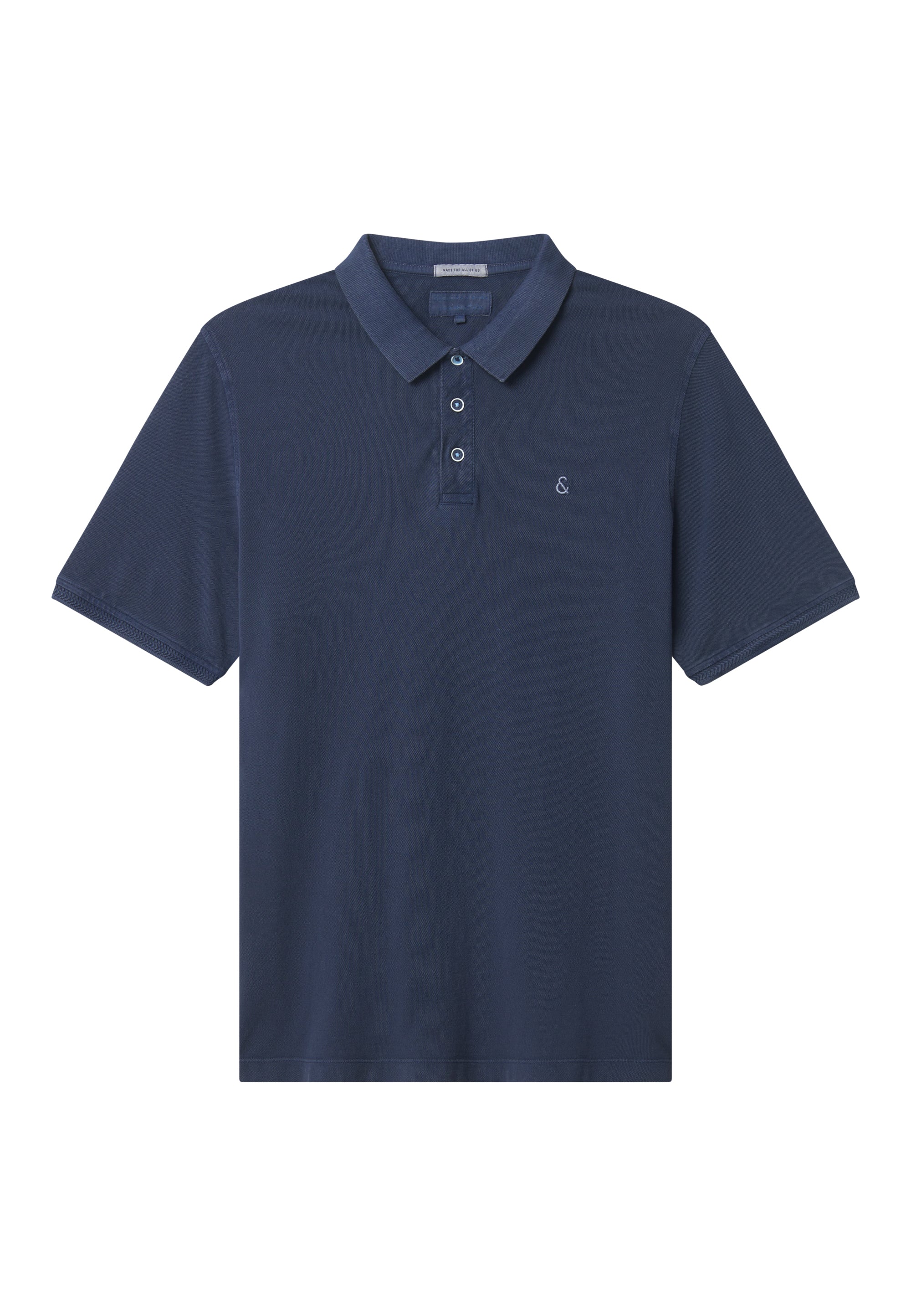 Polo-Garment Dyed in Navy Polos Colours and Sons   