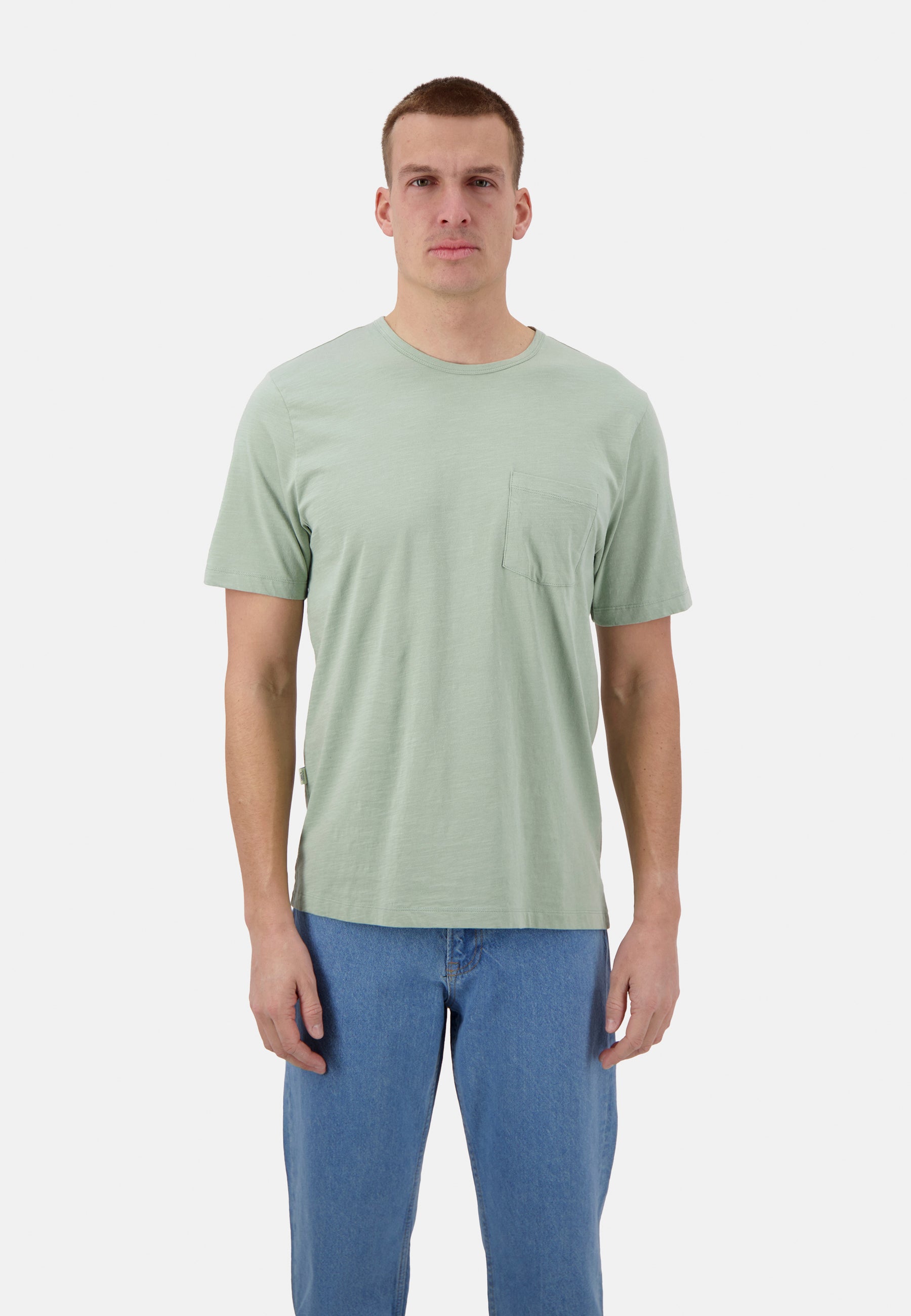 T-Shirt - Slub in Pistachio T-Shirts Colours and Sons   