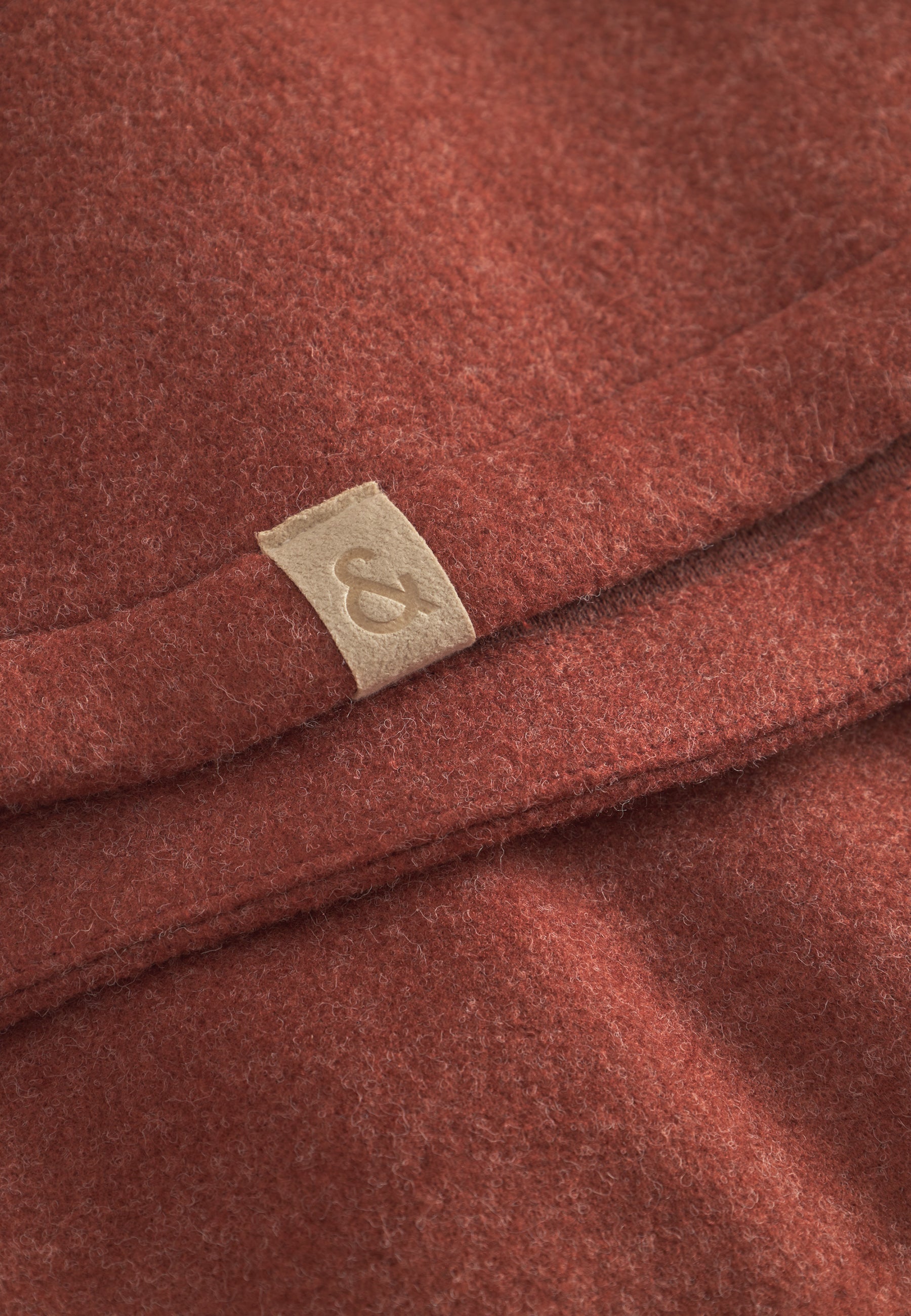 Worker Jacket Soft Touch in Brandy Jacken Colours and Sons   