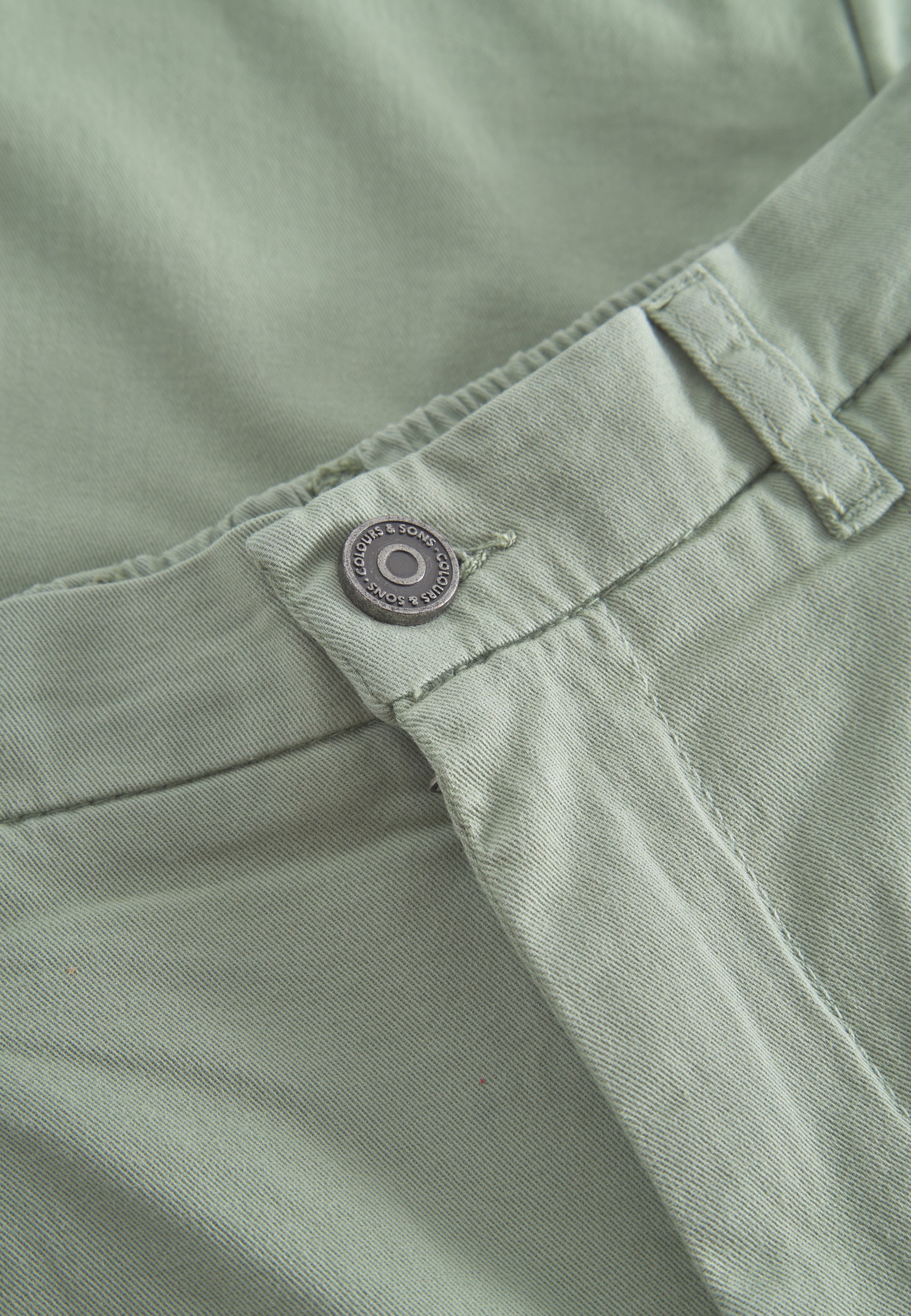 Pants-Cropped Chino in Pistachio Hosen Colours and Sons   