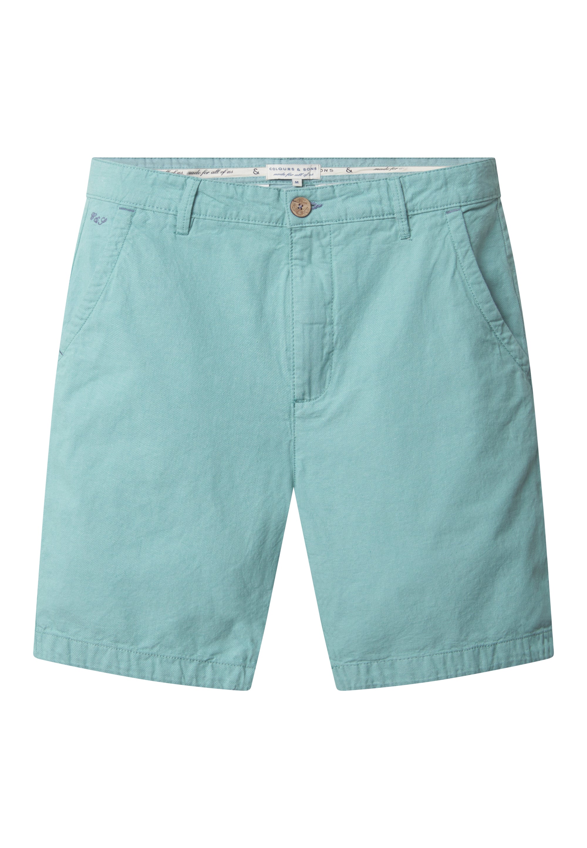 Shorts-Dobby in Teal Shorts Colours and Sons   