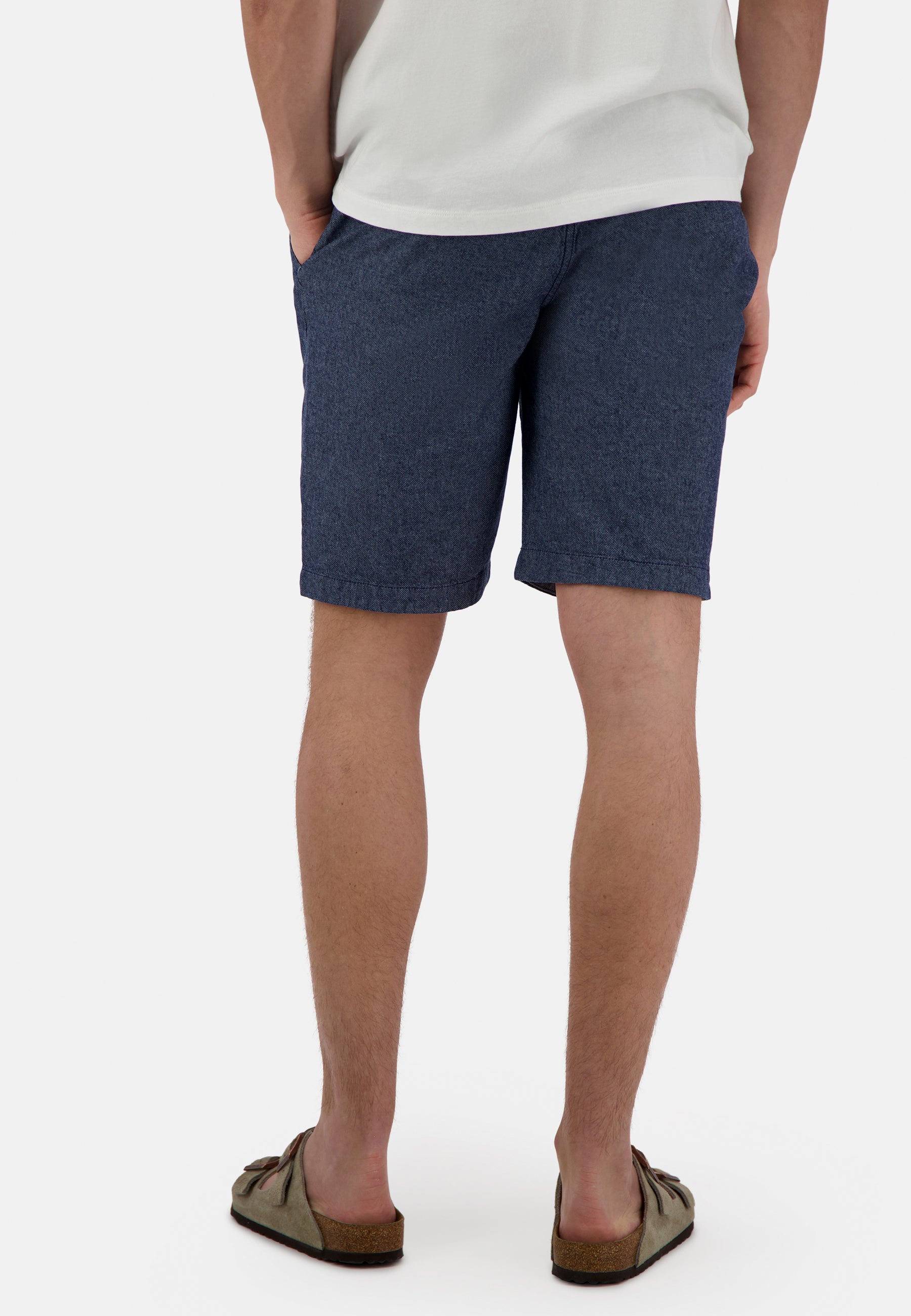 Shorts-Dobby in Navy Shorts Colours and Sons   