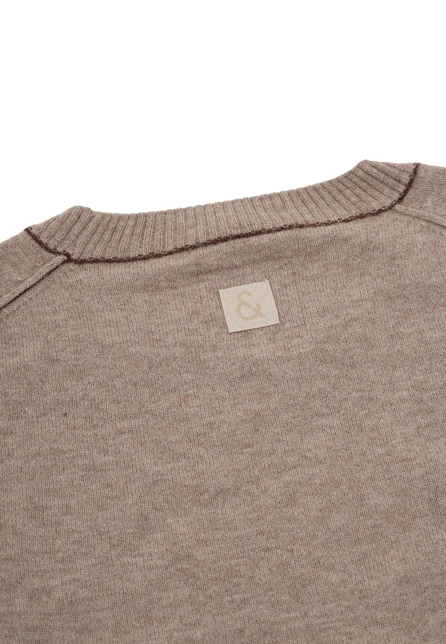 Roundneck-Merino Blend in Tent Pullover Colours and Sons